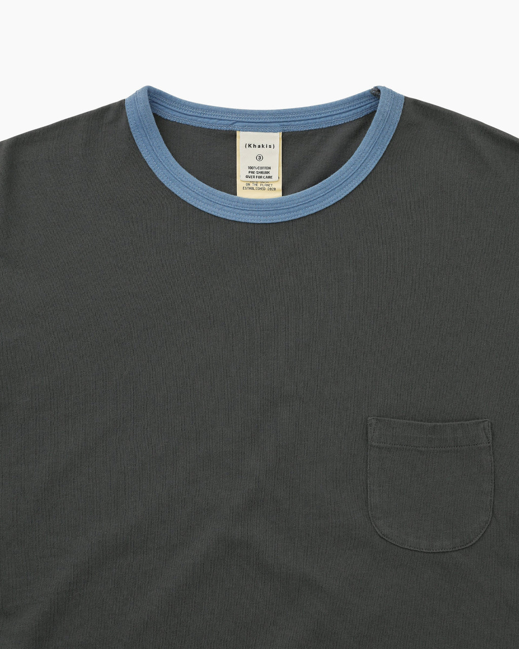 Khakis - Faded Club Tee (Charcoal) product image 2 | TRAB K-Fashion Australia
