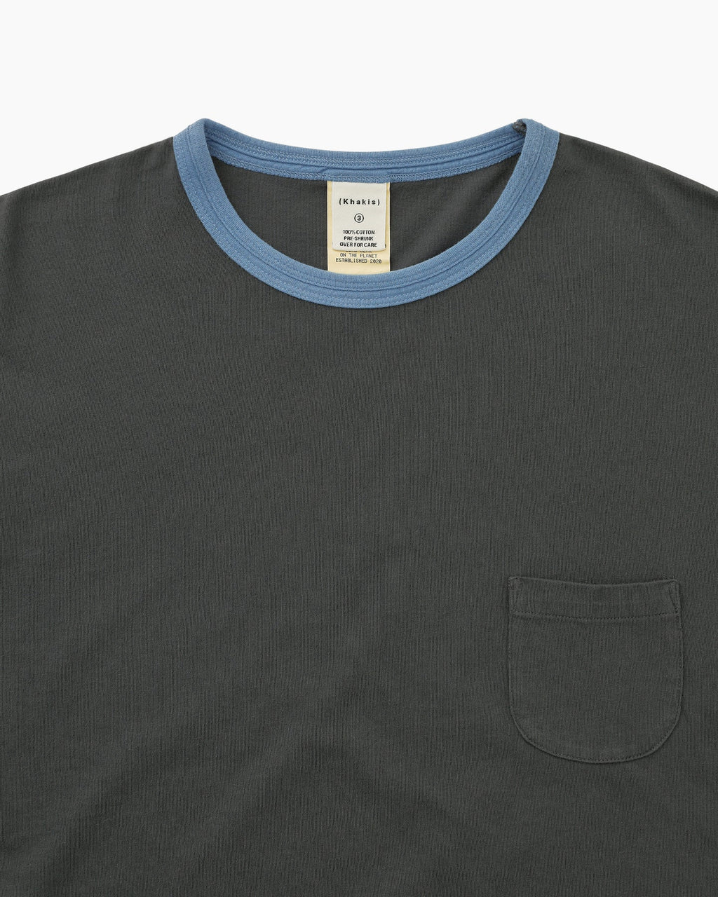 Khakis - Faded Club Tee (Charcoal) product image 2 | TRAB K-Fashion Australia