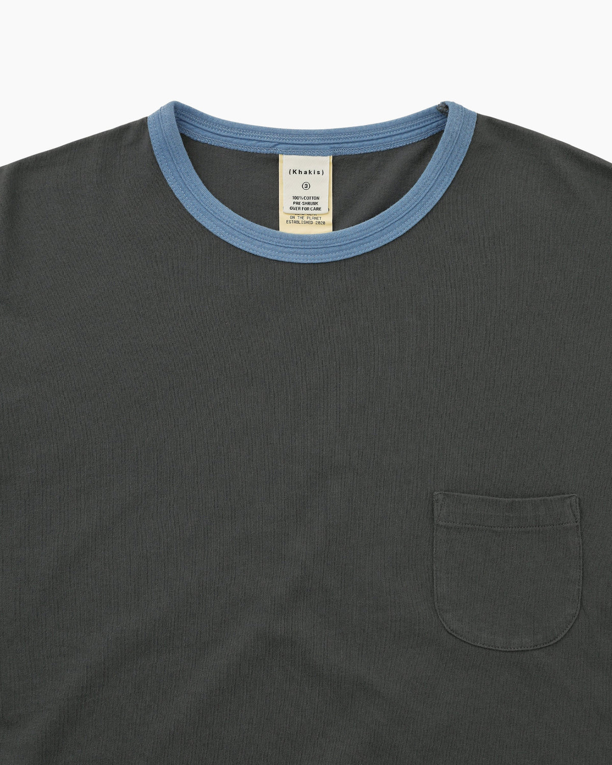 Khakis - Faded Club Tee (Charcoal) product image 2 | TRAB K-Fashion Australia