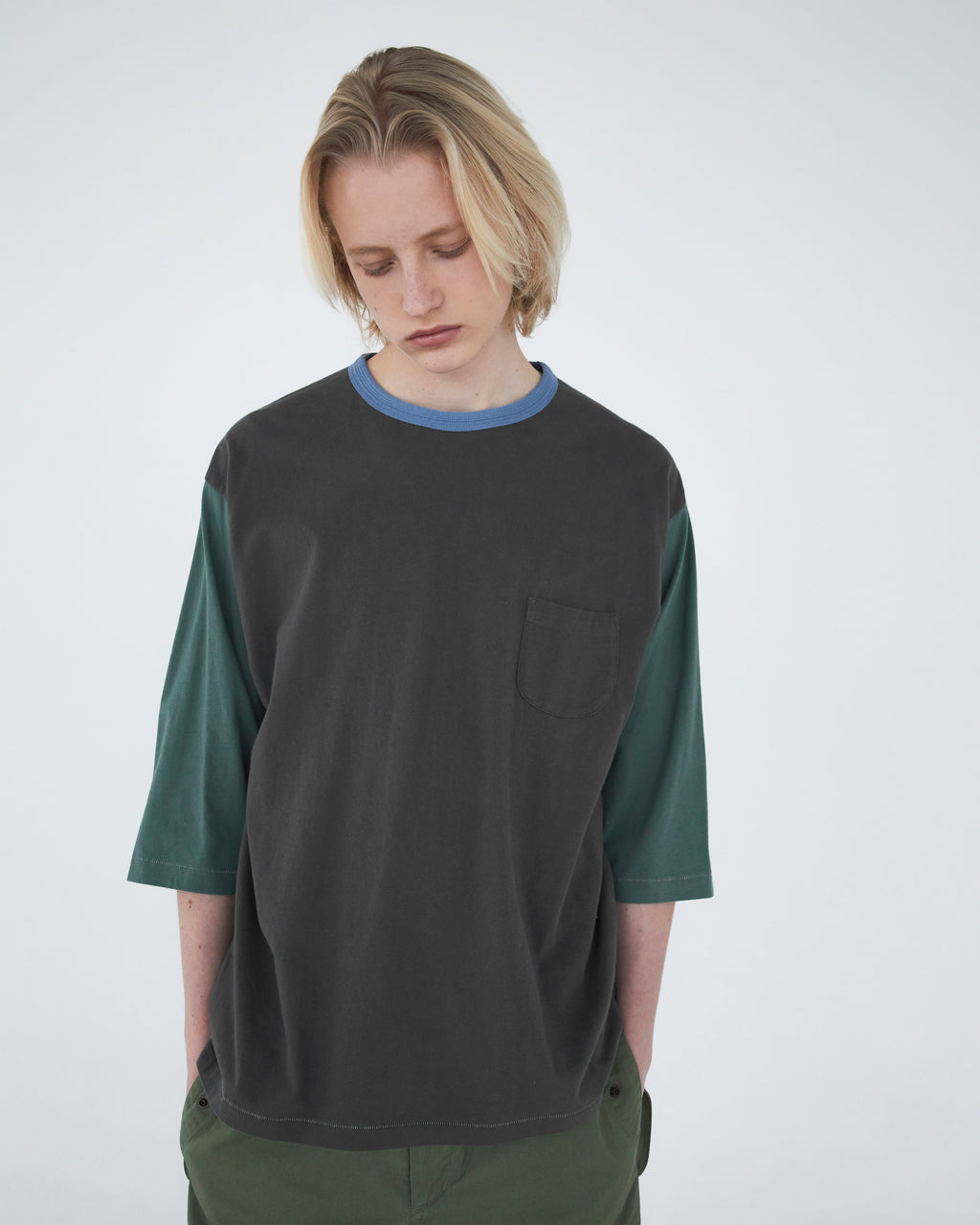 Khakis - Faded Club Tee (Charcoal) product image 5 | TRAB K-Fashion Australia