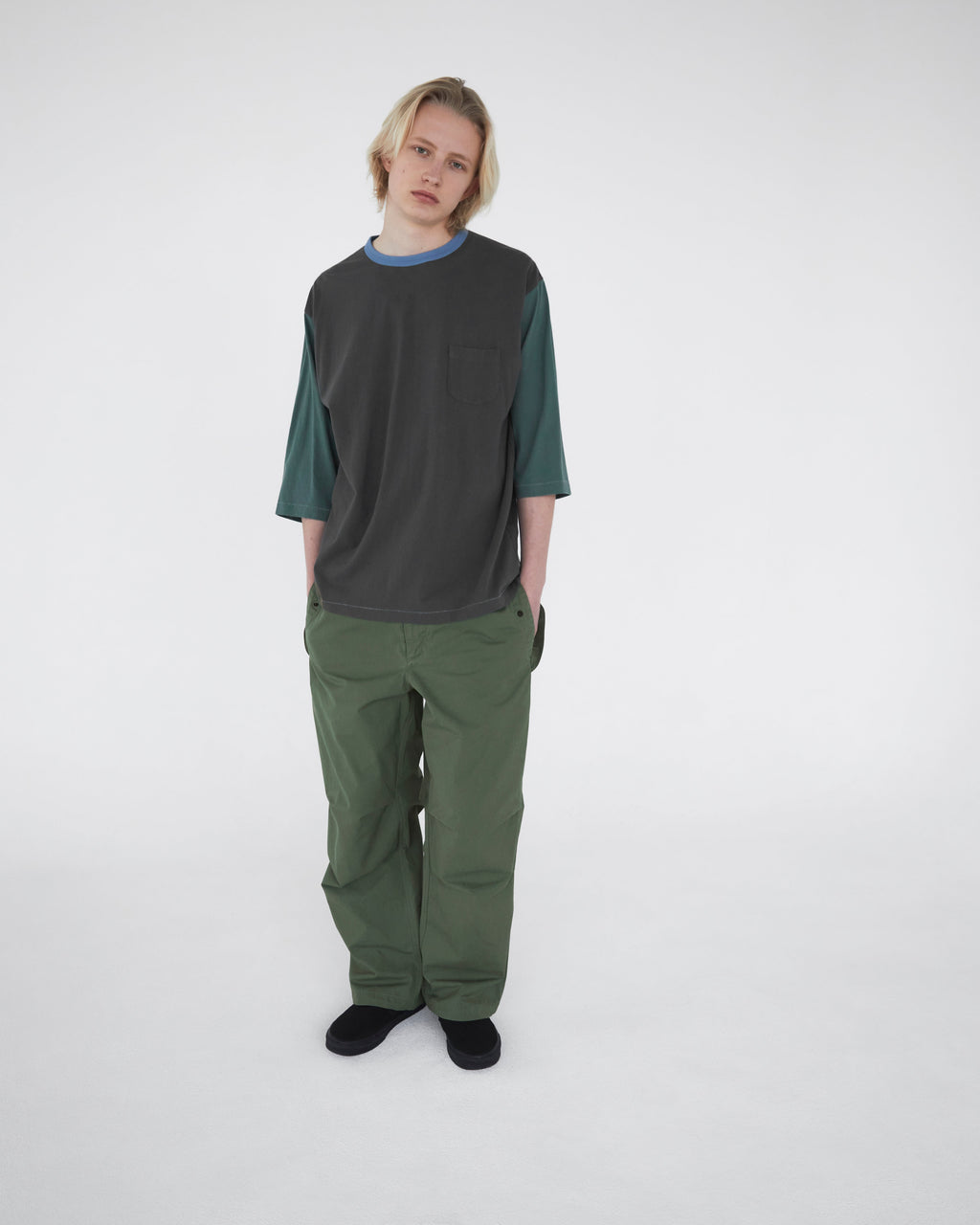 Khakis - Faded Club Tee (Charcoal) product image 6 | TRAB K-Fashion Australia