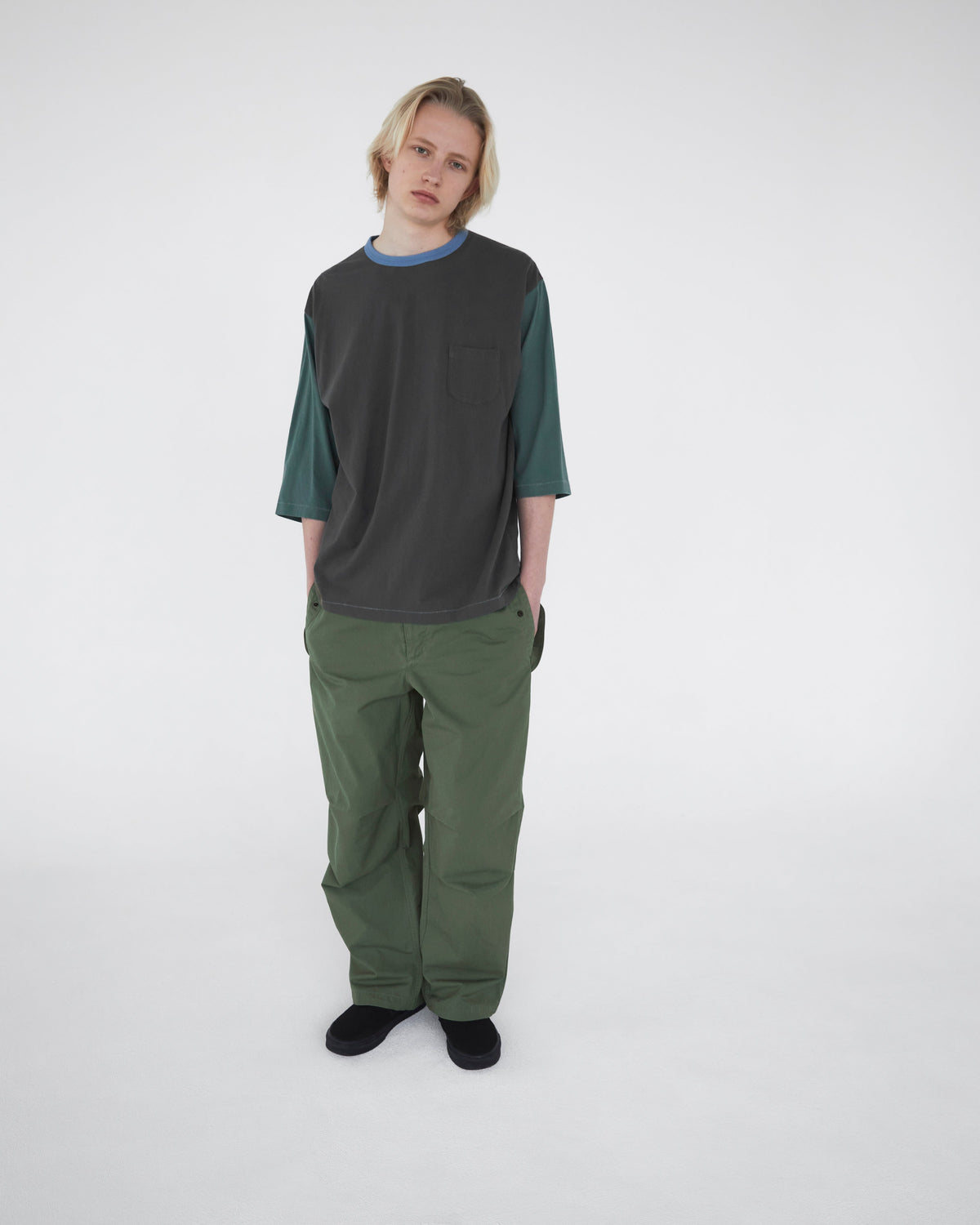 Khakis - Faded Club Tee (Charcoal) product image 6 | TRAB K-Fashion Australia