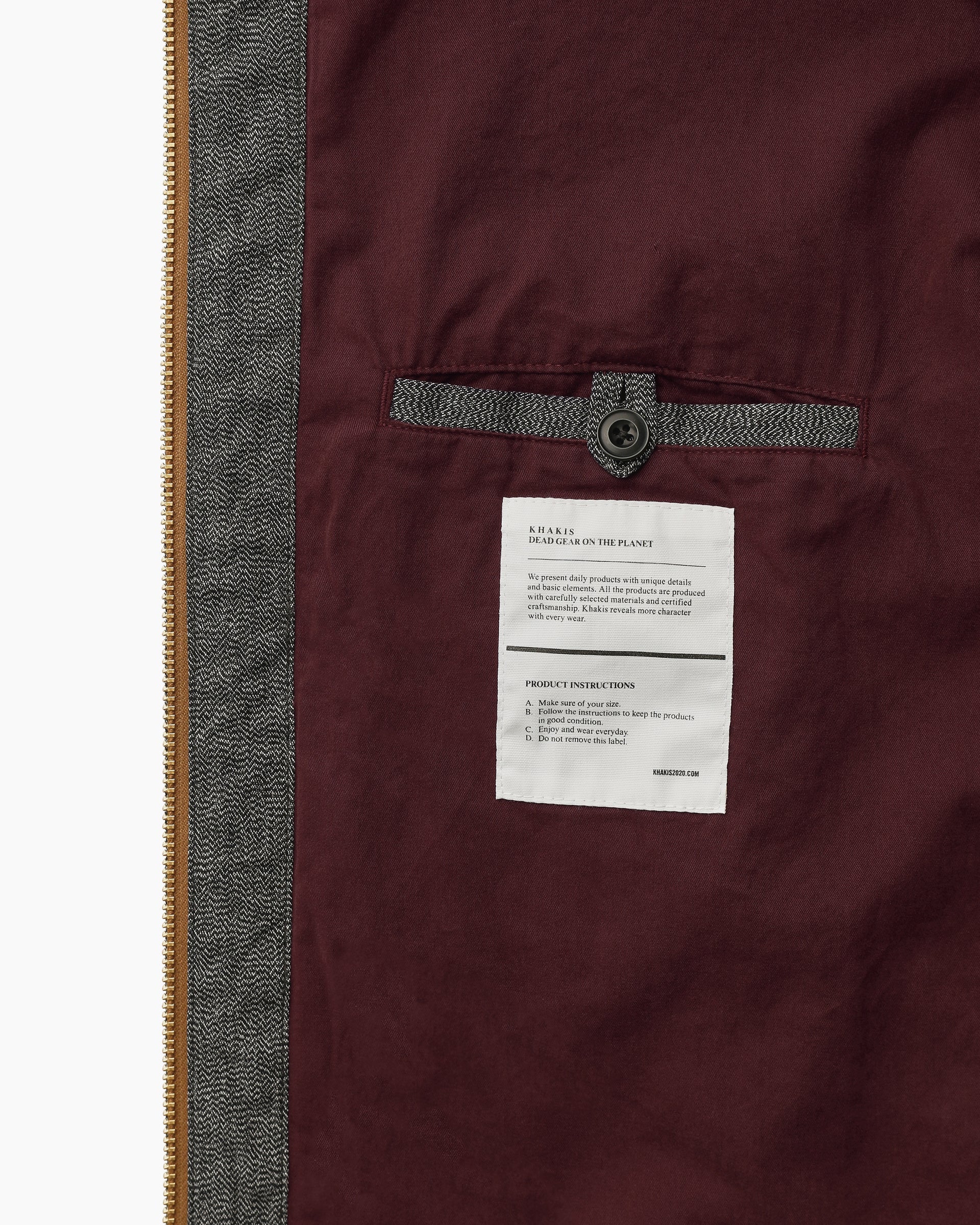 Khakis - Foreman Jacket (Black) product image 5 | TRAB K-Fashion Australia