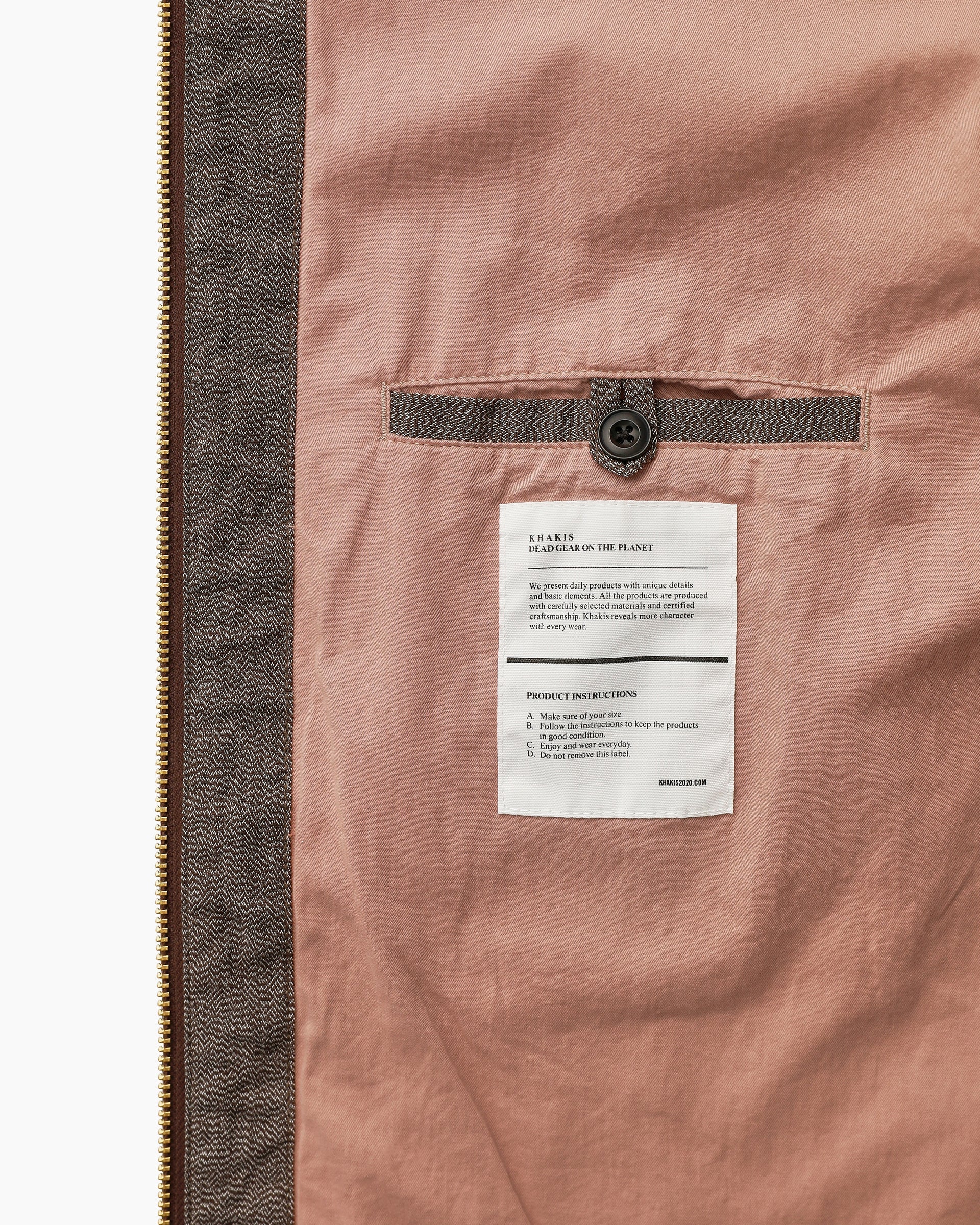 Khakis - Foreman Jacket (Brown) product image 5 | TRAB K-Fashion Australia