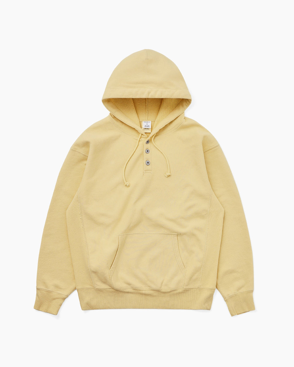Khakis - Half Button Hoodie (Yellow) product image 1 | TRAB K-Fashion Australia