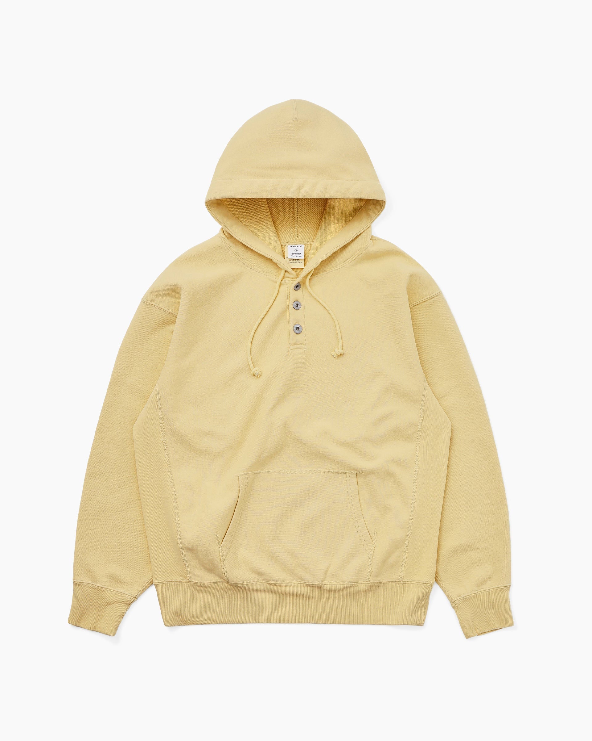 Khakis - Half Button Hoodie (Yellow) product image 1 | TRAB K-Fashion Australia
