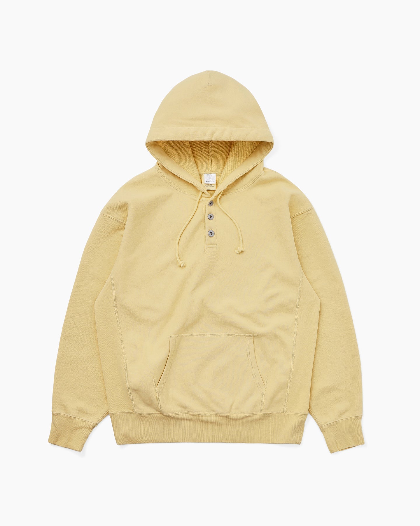 Khakis - Half Button Hoodie (Yellow) product image 1 | TRAB K-Fashion Australia