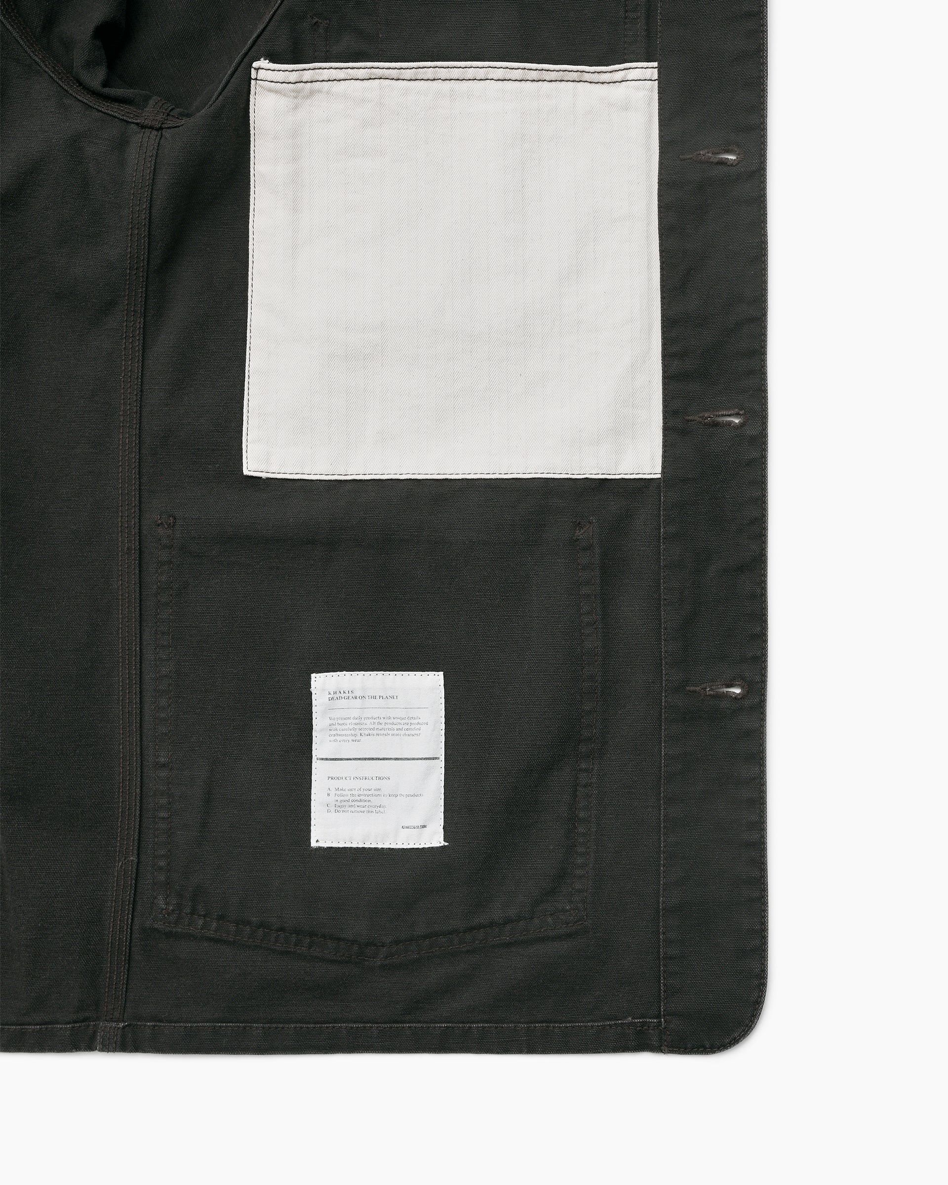 Khakis - Handyman Jacket (Black) product image 4 | TRAB K-Fashion Australia