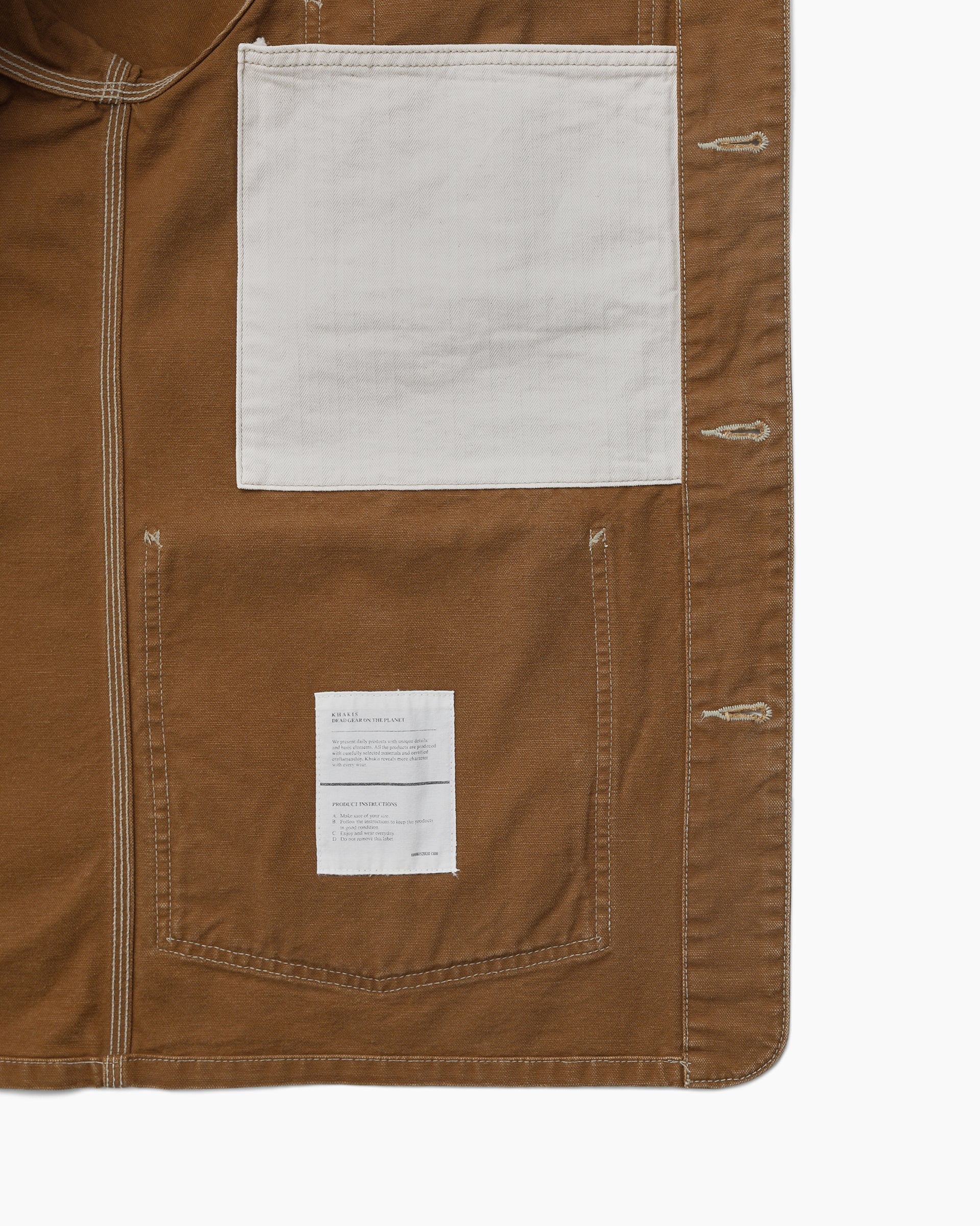 Khakis - Handyman Jacket (Ocher) product image 4 | TRAB K-Fashion Australia