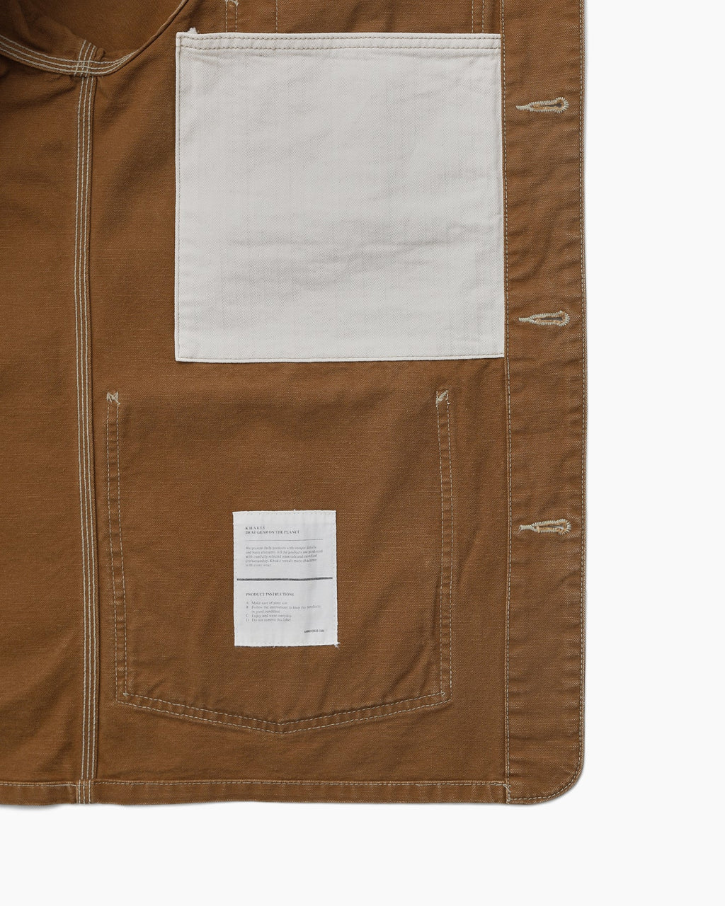 Khakis - Handyman Jacket (Ocher) product image 4 | TRAB K-Fashion Australia