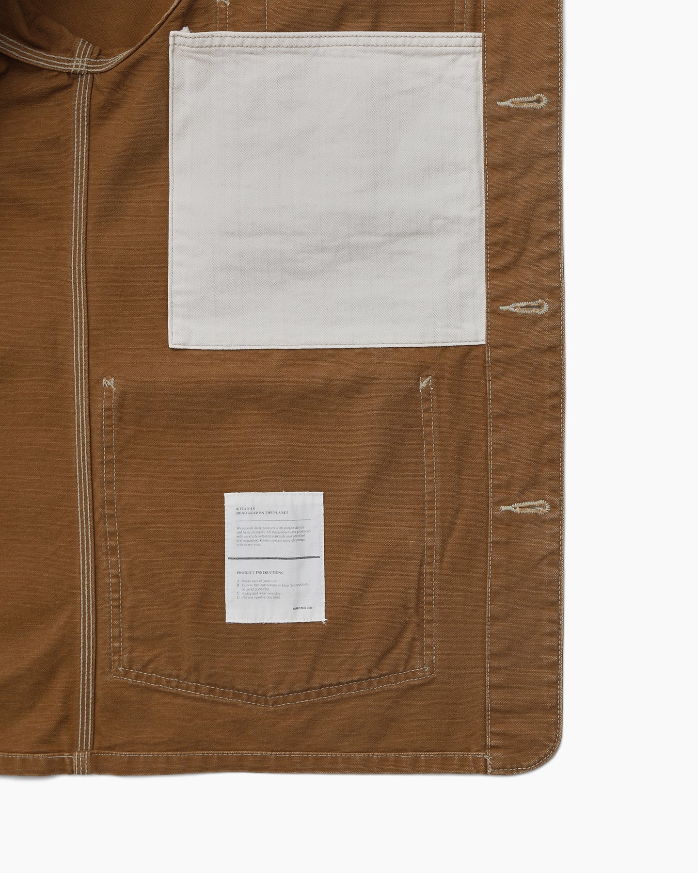Khakis - Handyman Jacket (Ocher) product image 4 | TRAB K-Fashion Australia