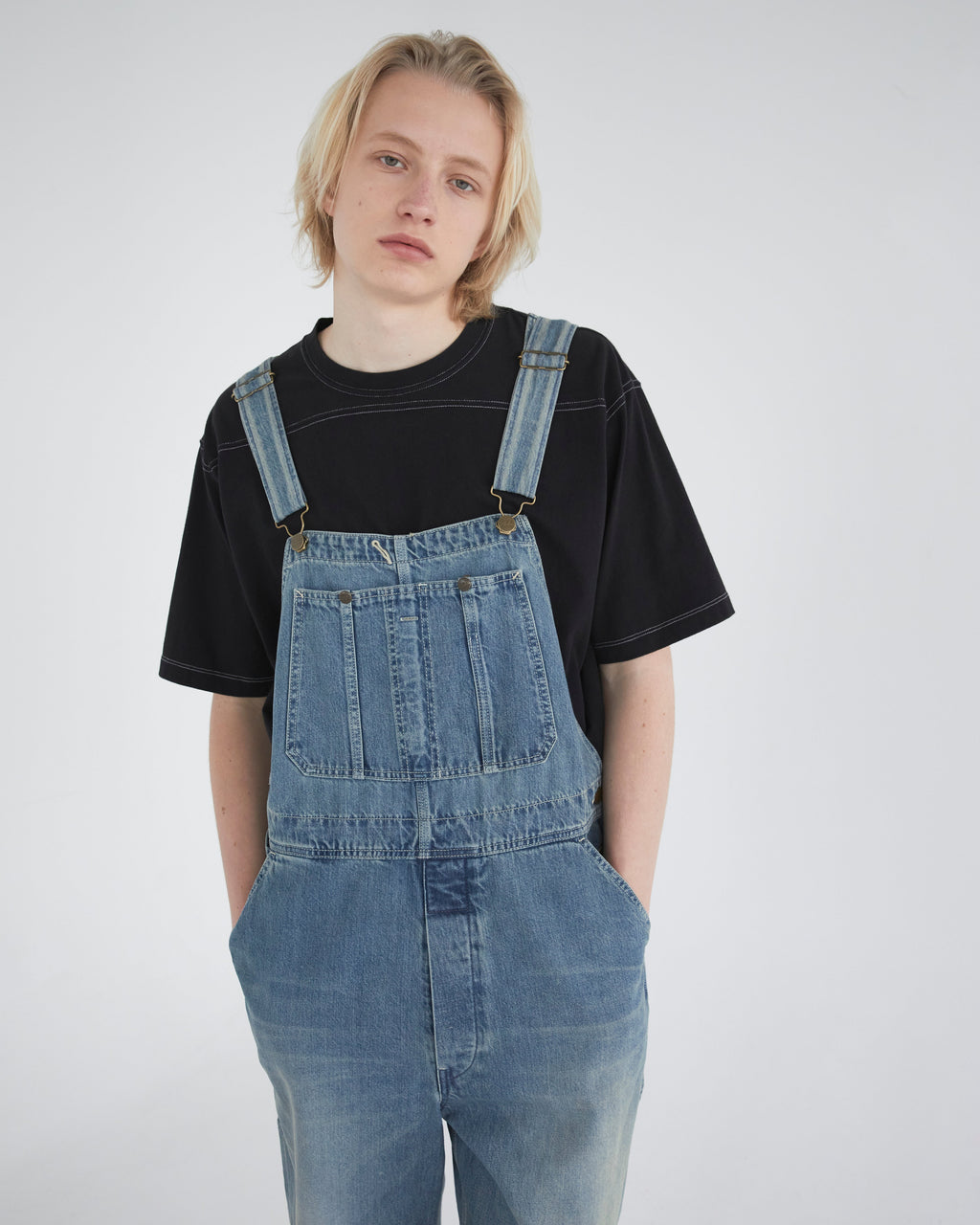 Khakis - Handyman Overall (Mid Blue) product image 7 | TRAB K-Fashion Australia