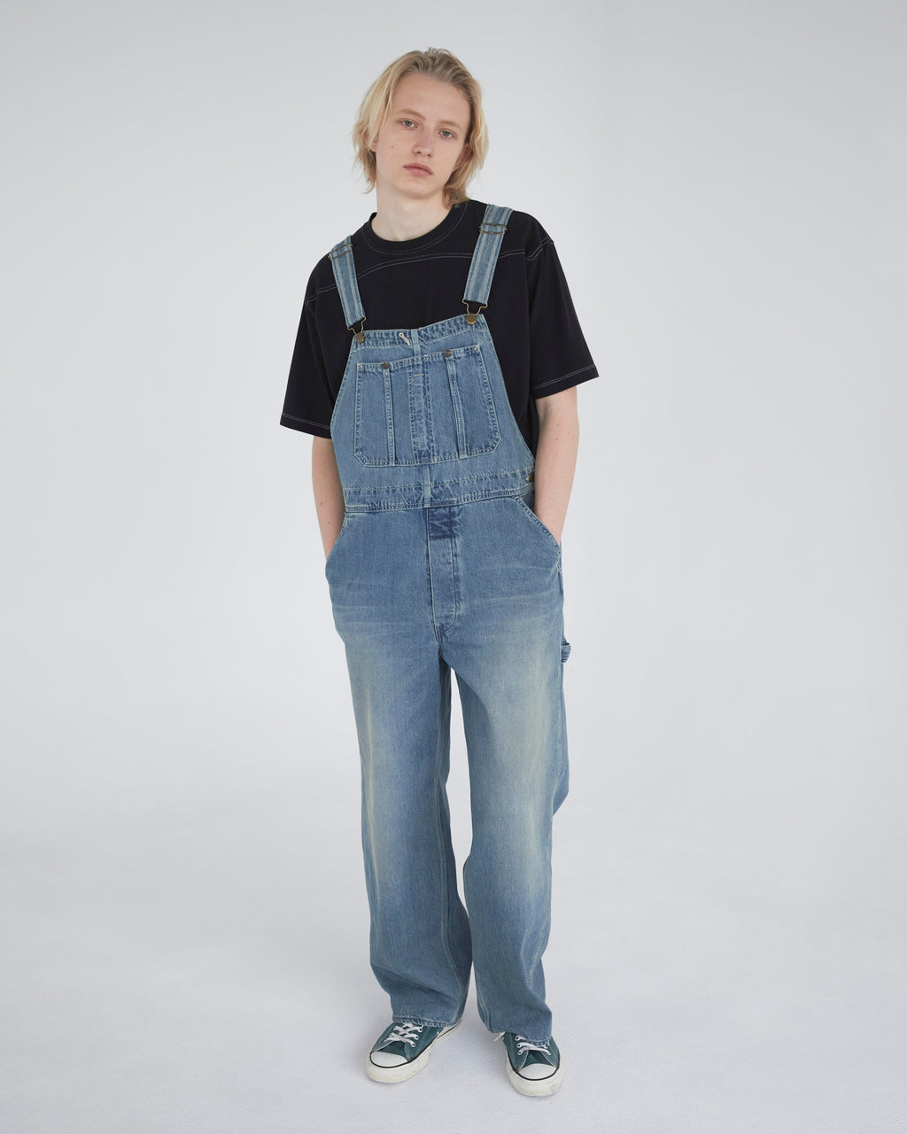 Khakis - Handyman Overall (Mid Blue) product image 9 | TRAB K-Fashion Australia
