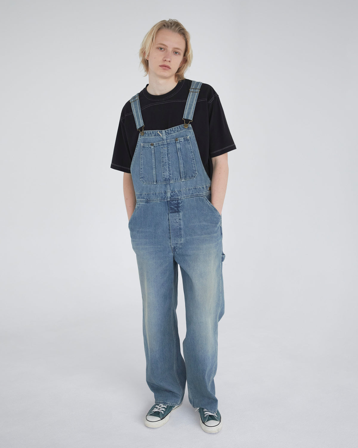 Khakis - Handyman Overall (Mid Blue) product image 9 | TRAB K-Fashion Australia