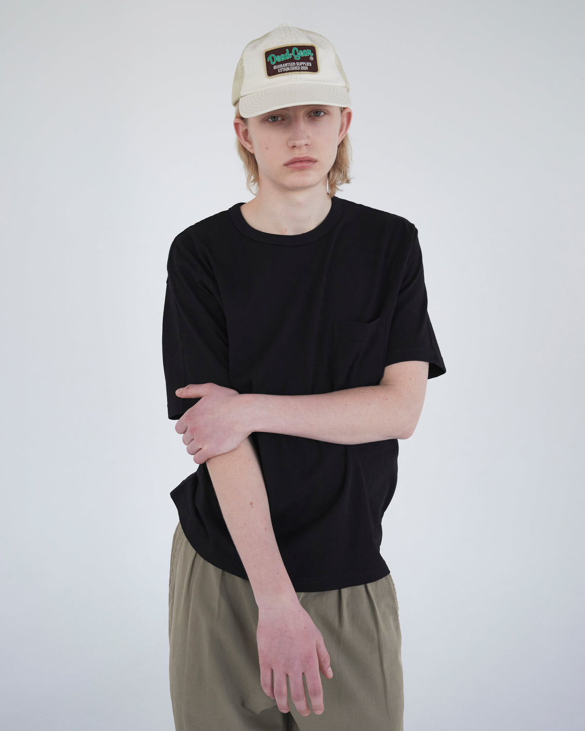 Khakis - Hbt Bold Cap (Ecru) product image 5 | TRAB K-Fashion Australia
