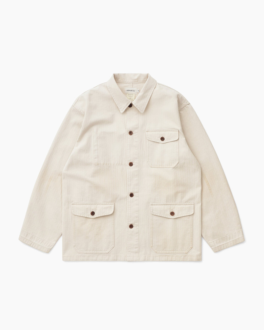 Khakis - Hbt Port Jacket (Ecru) product image 1 | TRAB K-Fashion Australia