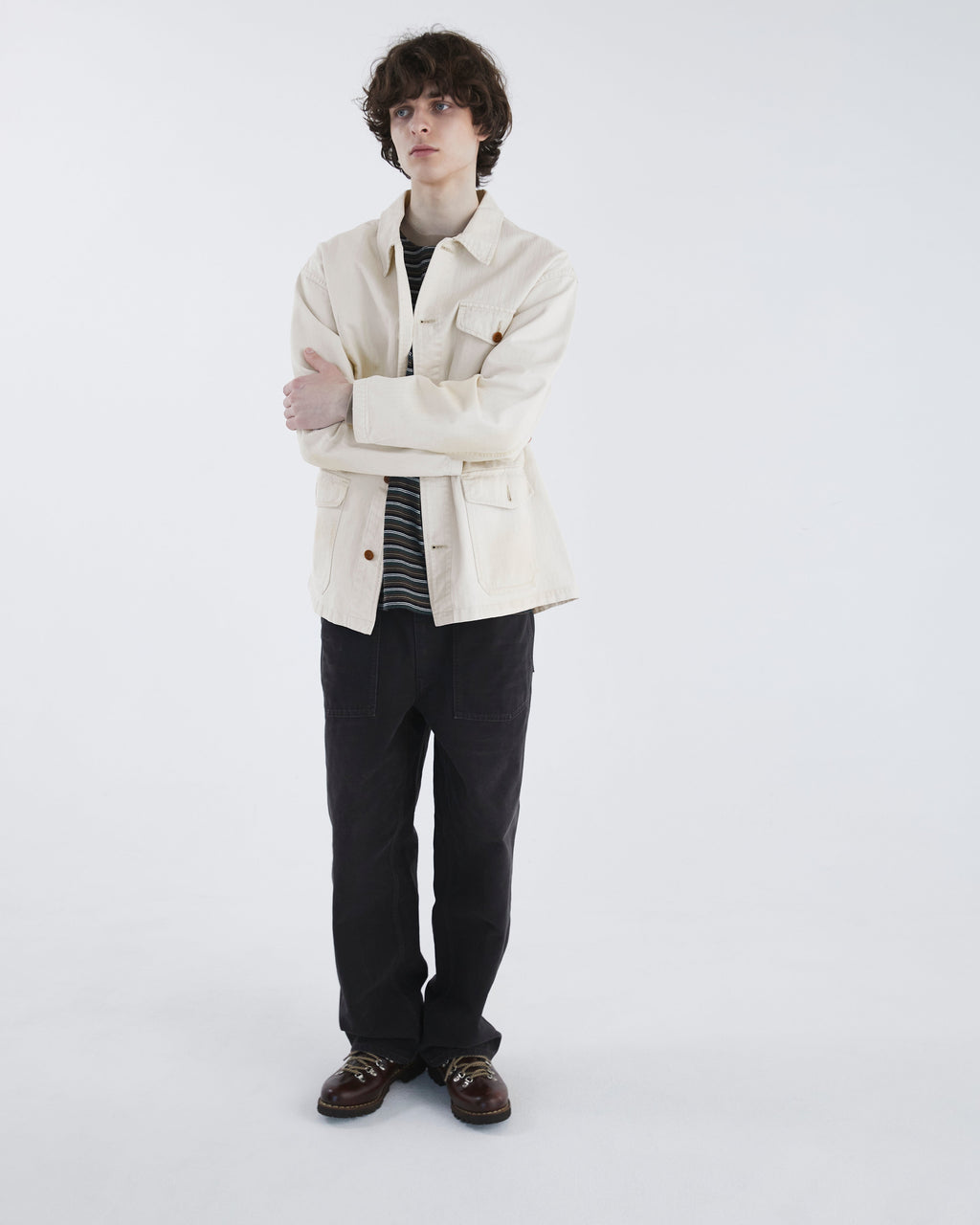Khakis - Hbt Port Jacket (Ecru) product image 8 | TRAB K-Fashion Australia