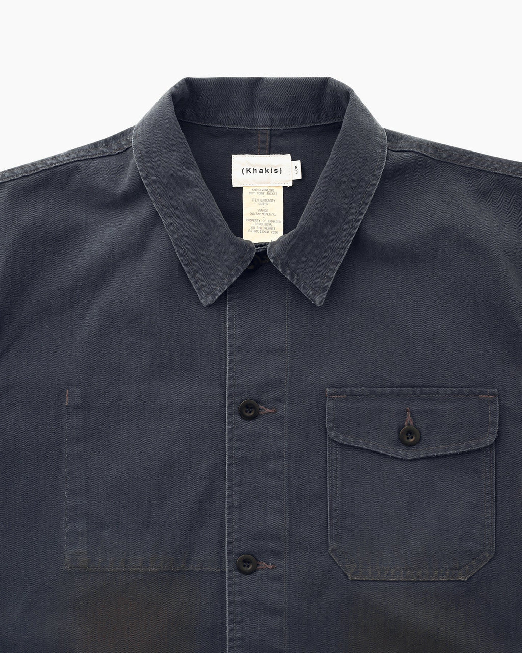 Khakis - Hbt Port Jacket (Navy) product image 2 | TRAB K-Fashion Australia