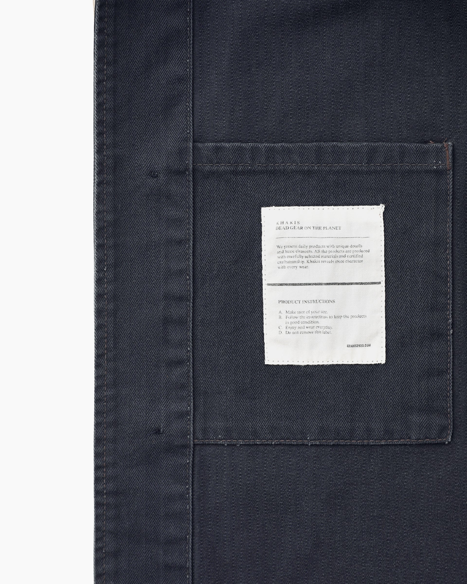 Khakis - Hbt Port Jacket (Navy) product image 5 | TRAB K-Fashion Australia