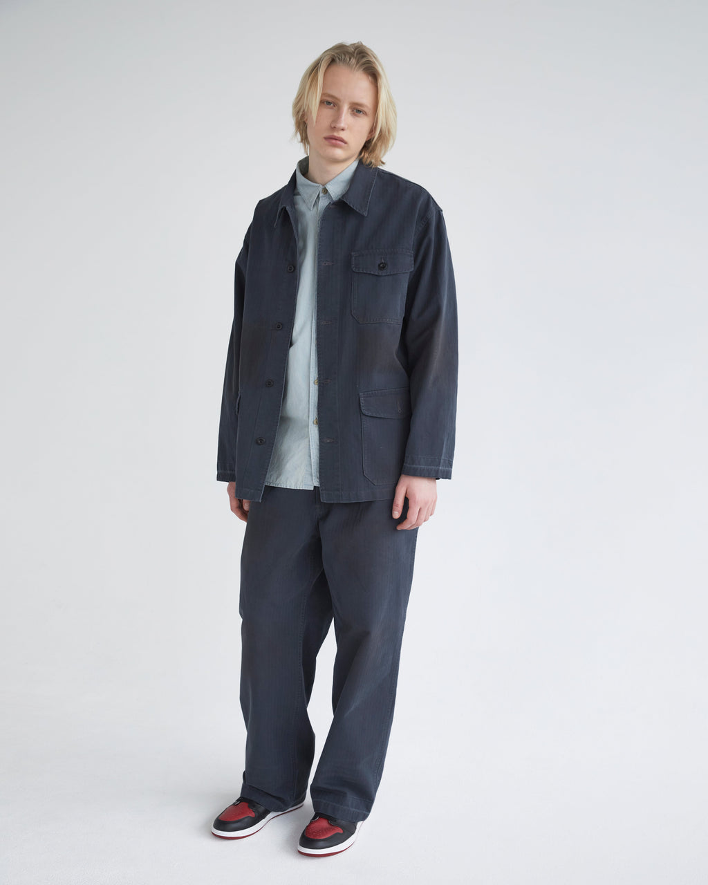 Khakis - Hbt Port Jacket (Navy) product image 8 | TRAB K-Fashion Australia