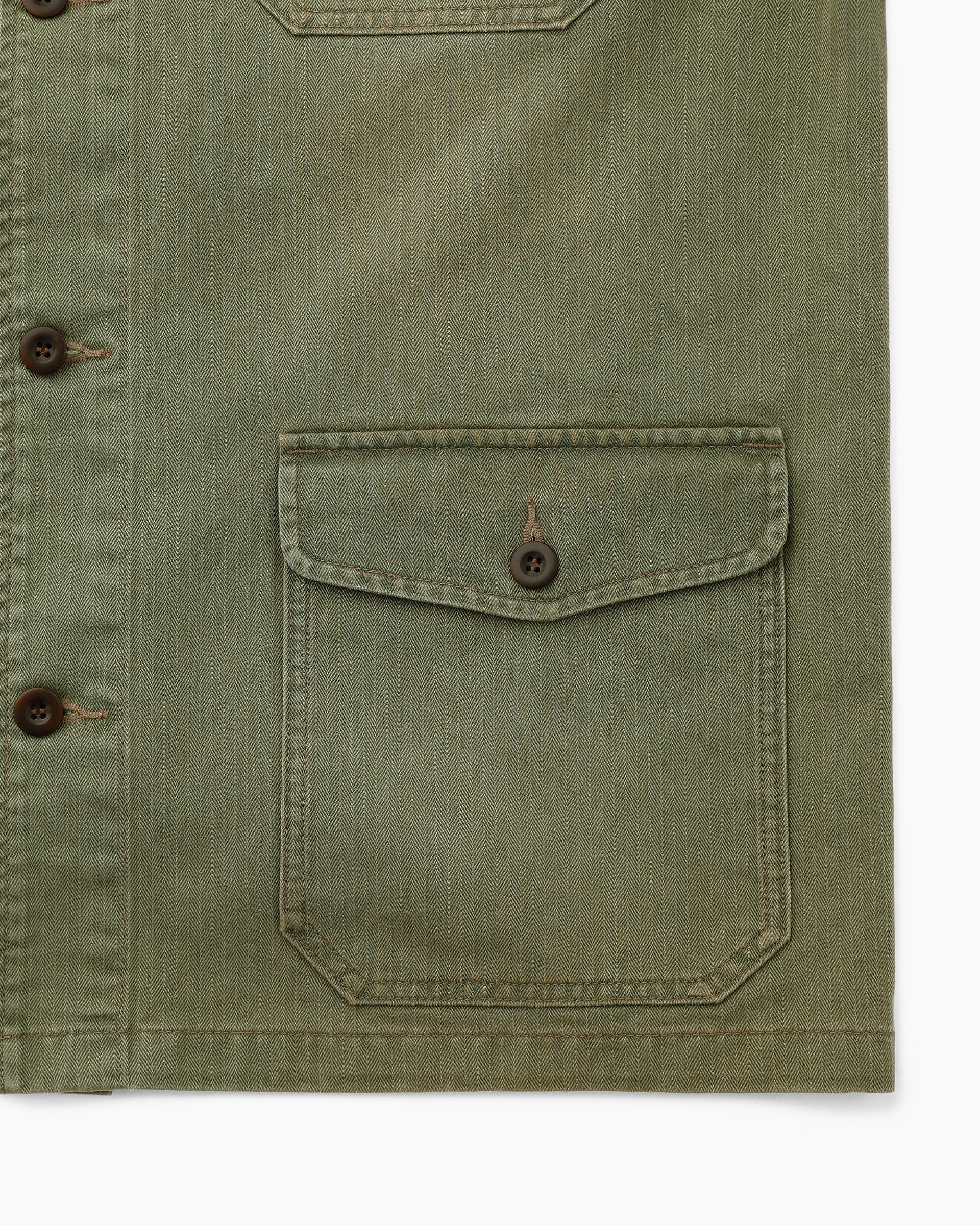 Khakis - Hbt Port Jacket (Olive) product image 3 | TRAB K-Fashion Australia