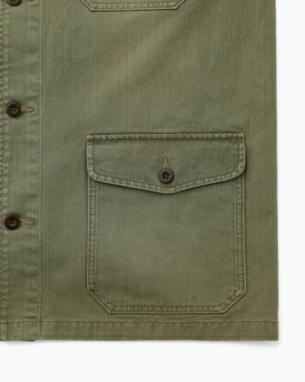 Khakis - Hbt Port Jacket (Olive) product image 3 | TRAB K-Fashion Australia