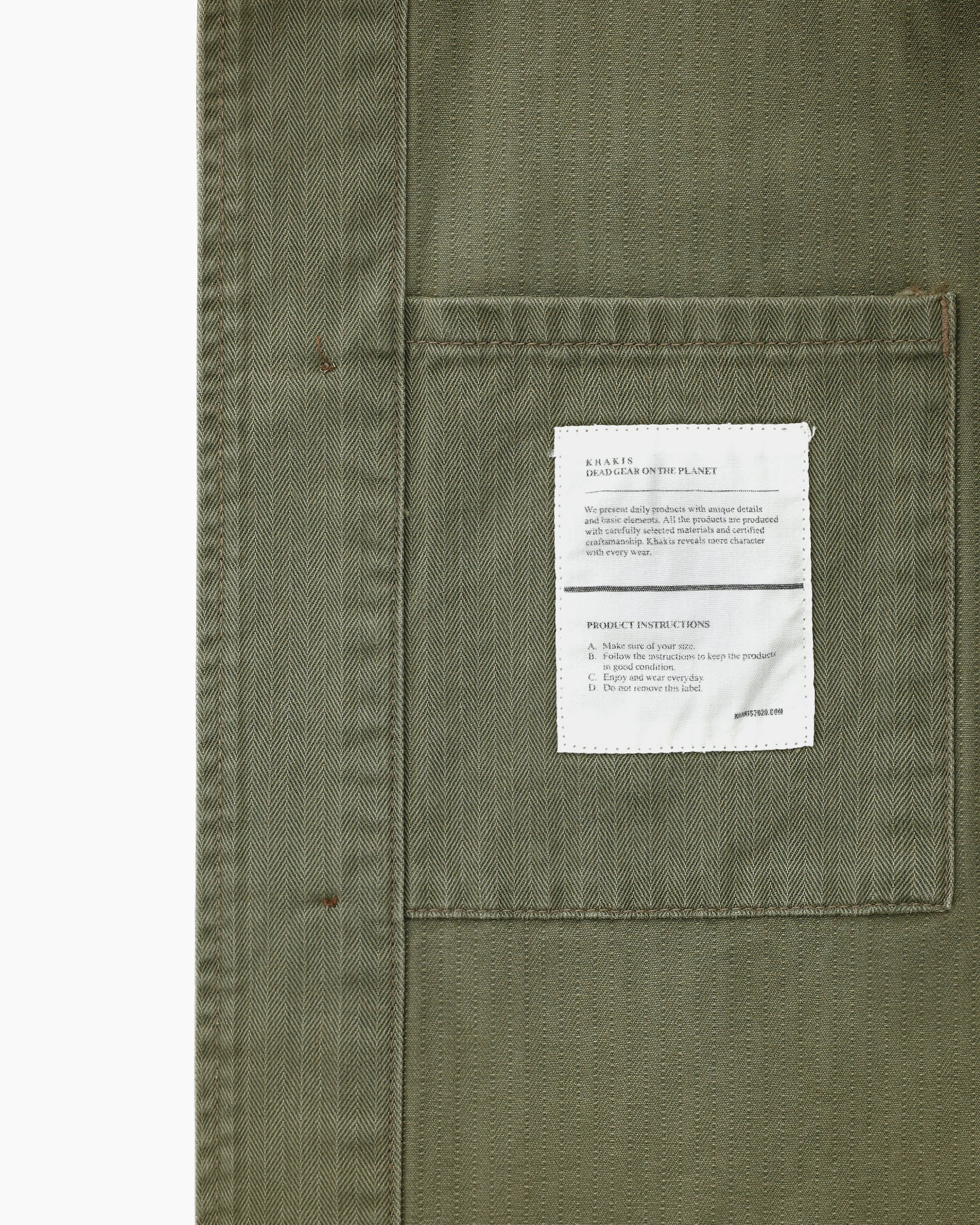 Khakis - Hbt Port Jacket (Olive) product image 5 | TRAB K-Fashion Australia