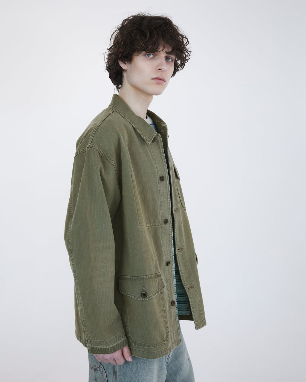Khakis - Hbt Port Jacket (Olive) product image 7 | TRAB K-Fashion Australia