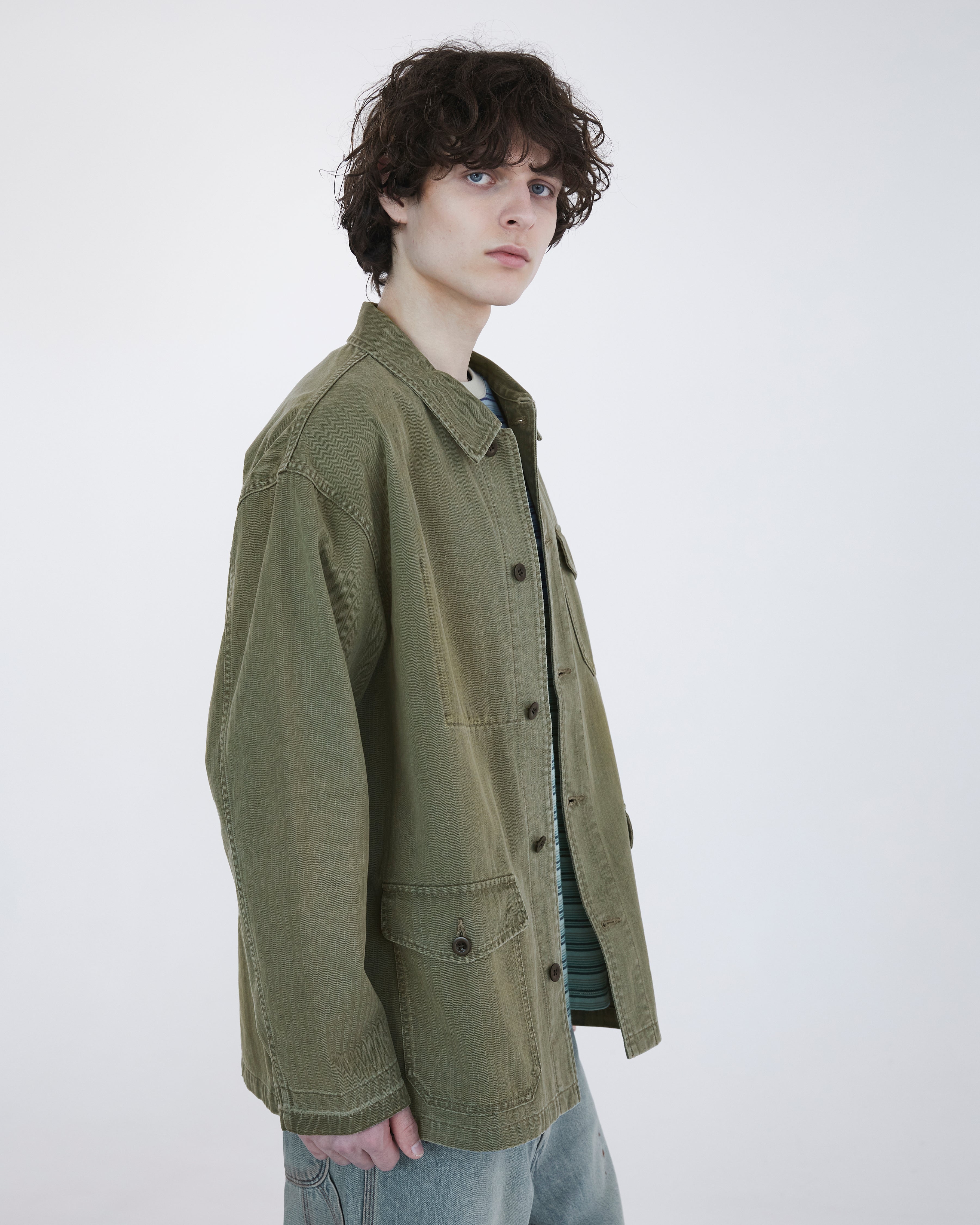 Khakis - Hbt Port Jacket (Olive) product image 7 | TRAB K-Fashion Australia