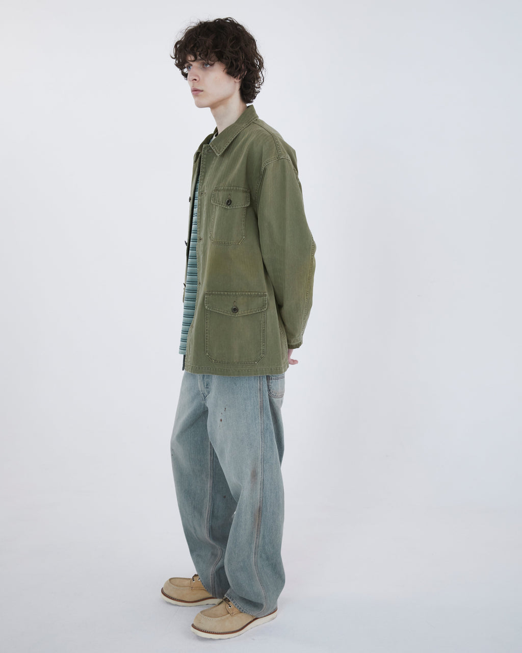 Khakis - Hbt Port Jacket (Olive) product image 8 | TRAB K-Fashion Australia