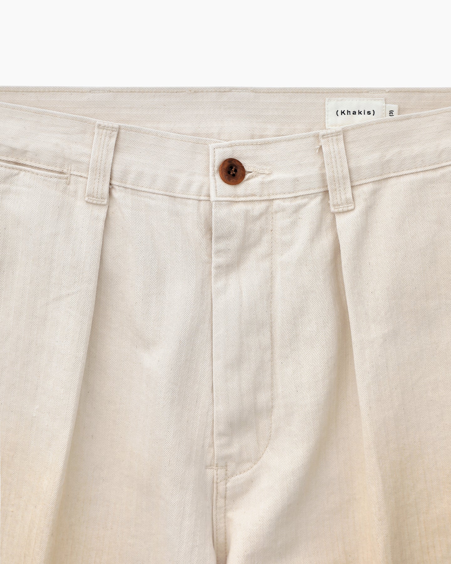 Khakis - Hbt Port Pant (Ecru) product image 2 | TRAB K-Fashion Australia