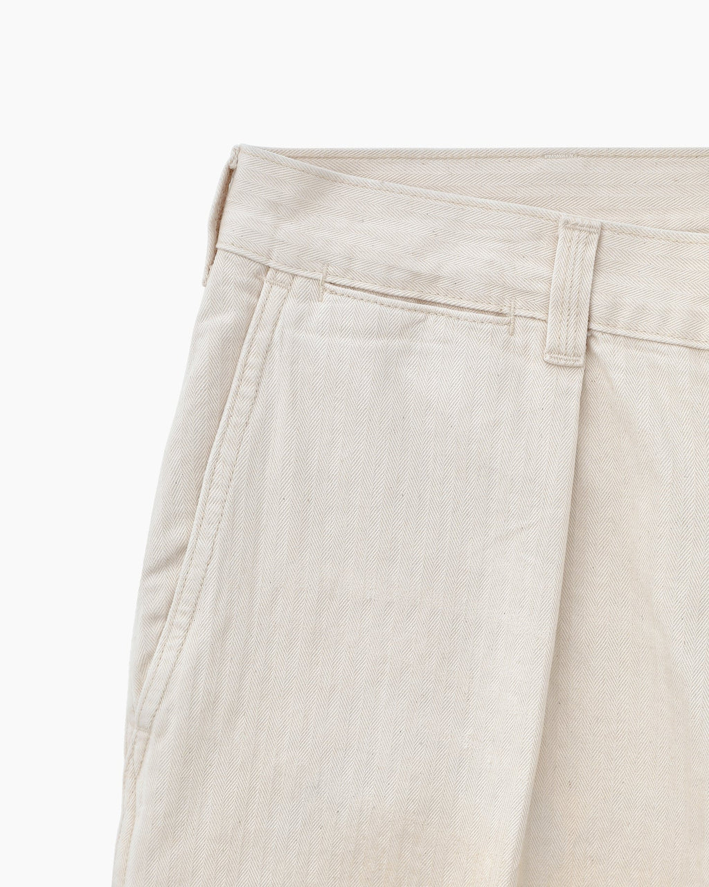 Khakis - Hbt Port Pant (Ecru) product image 3 | TRAB K-Fashion Australia
