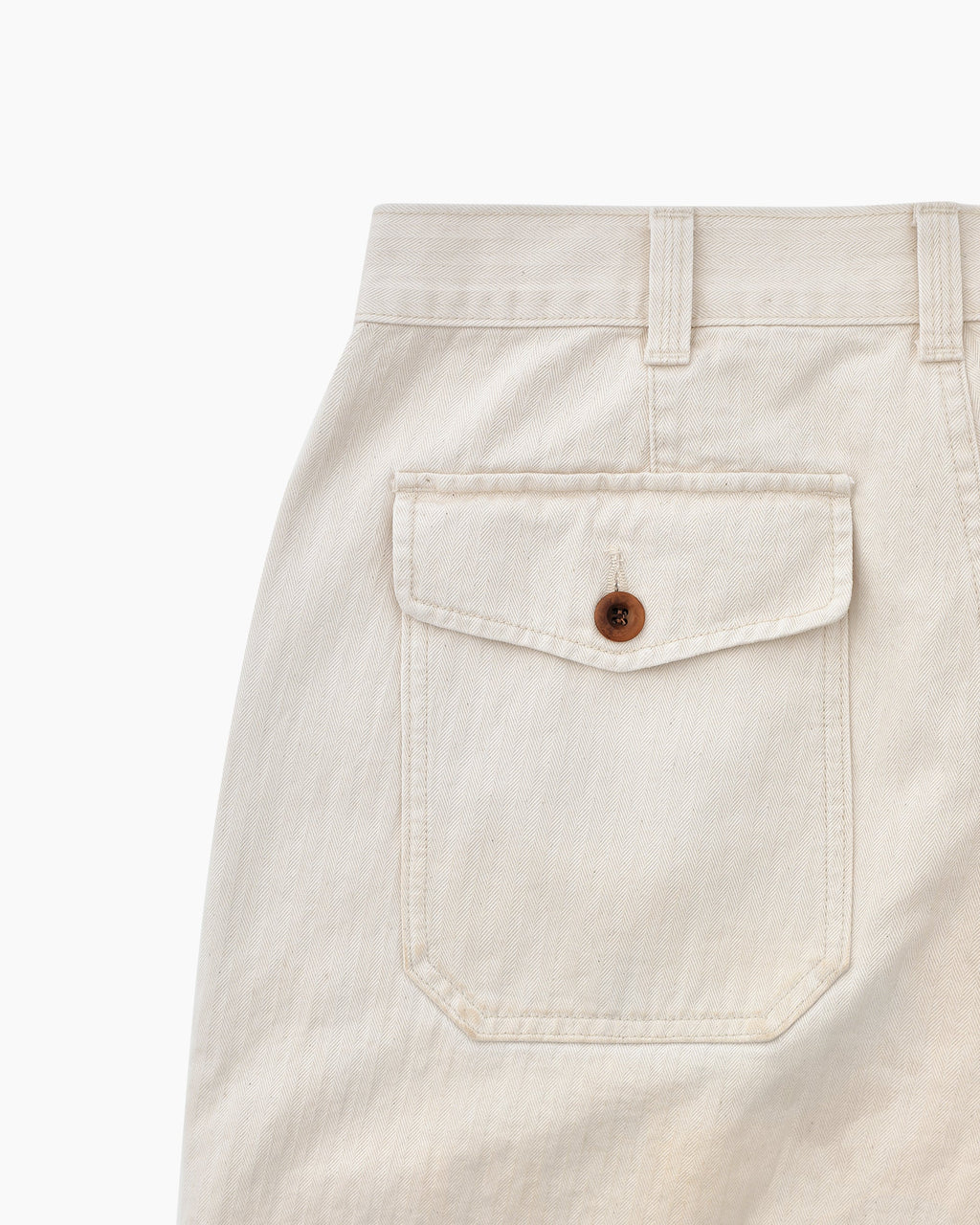 Khakis - Hbt Port Pant (Ecru) product image 4 | TRAB K-Fashion Australia