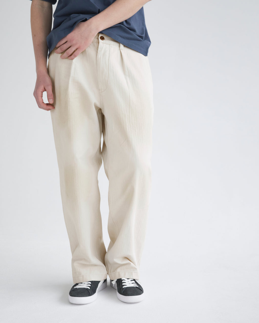Khakis - Hbt Port Pant (Ecru) product image 7 | TRAB K-Fashion Australia