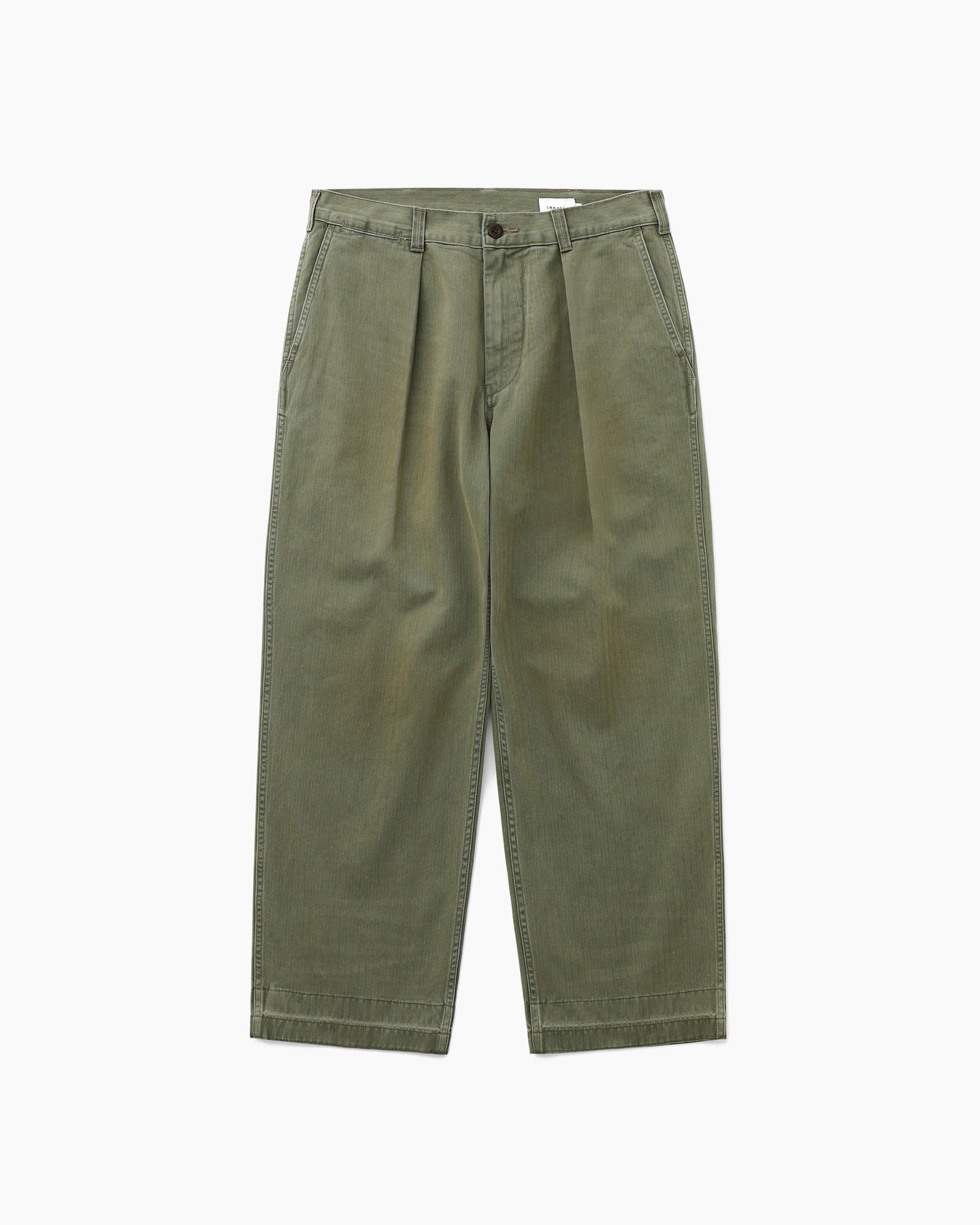 Khakis - Hbt Port Pant (Olive) product image 1 | TRAB K-Fashion Australia