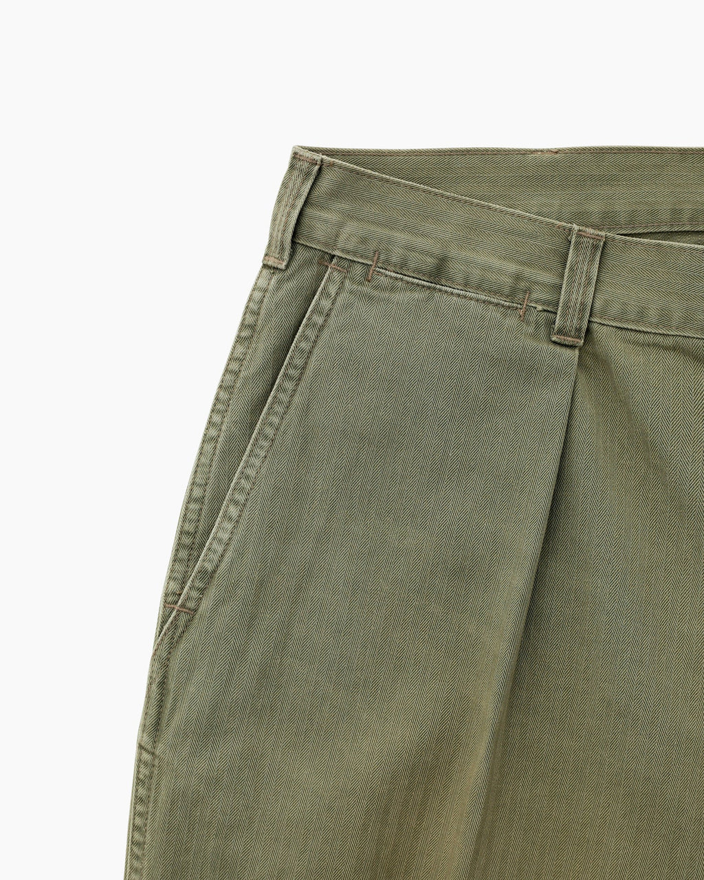 Khakis - Hbt Port Pant (Olive) product image 3 | TRAB K-Fashion Australia