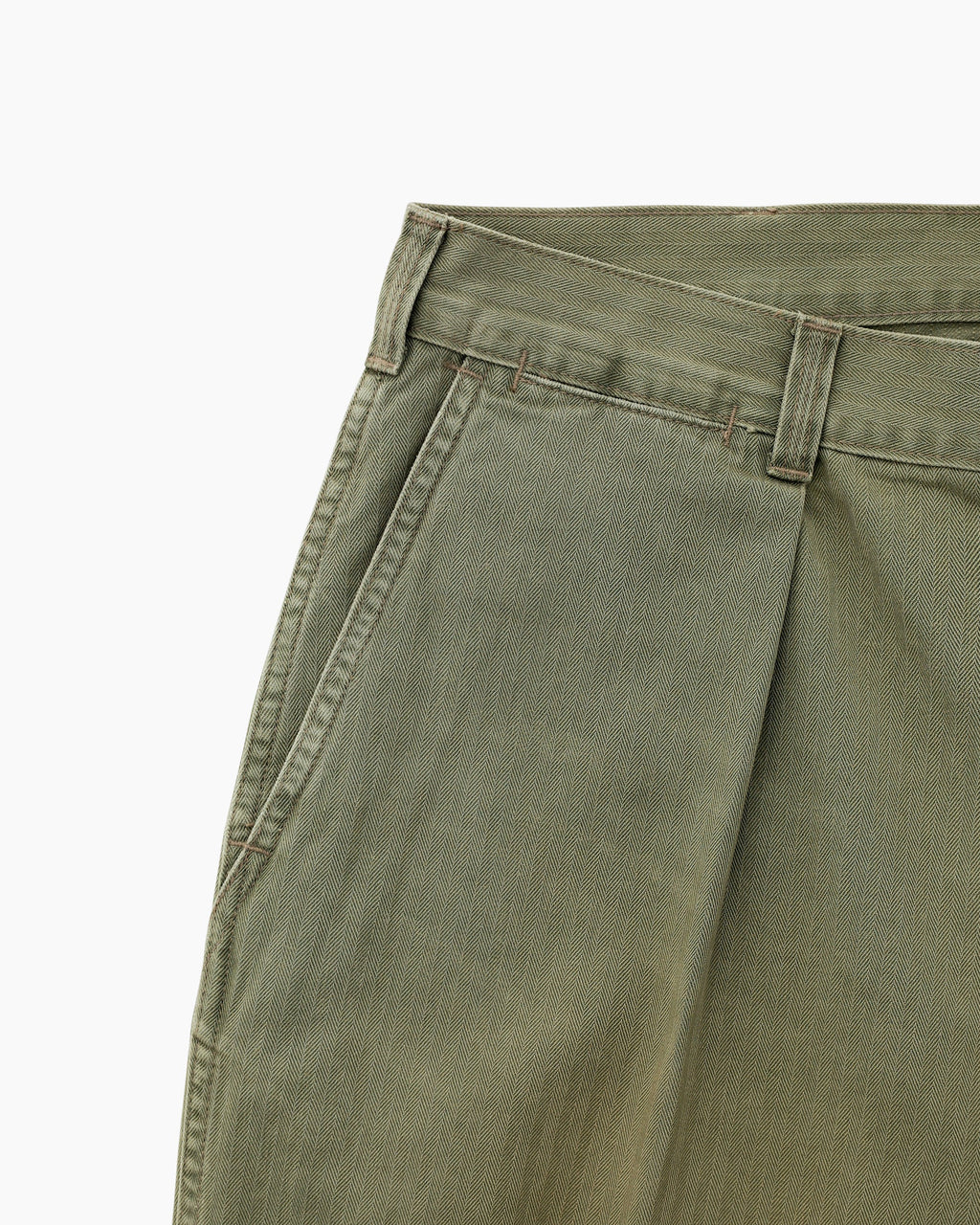 Khakis - Hbt Port Pant (Olive) product image 3 | TRAB K-Fashion Australia