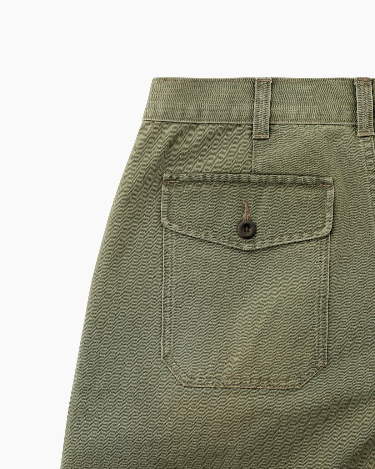 Khakis - Hbt Port Pant (Olive) product image 4 | TRAB K-Fashion Australia