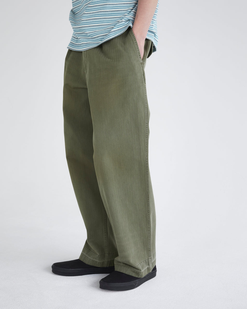 Khakis - Hbt Port Pant (Olive) product image 7 | TRAB K-Fashion Australia