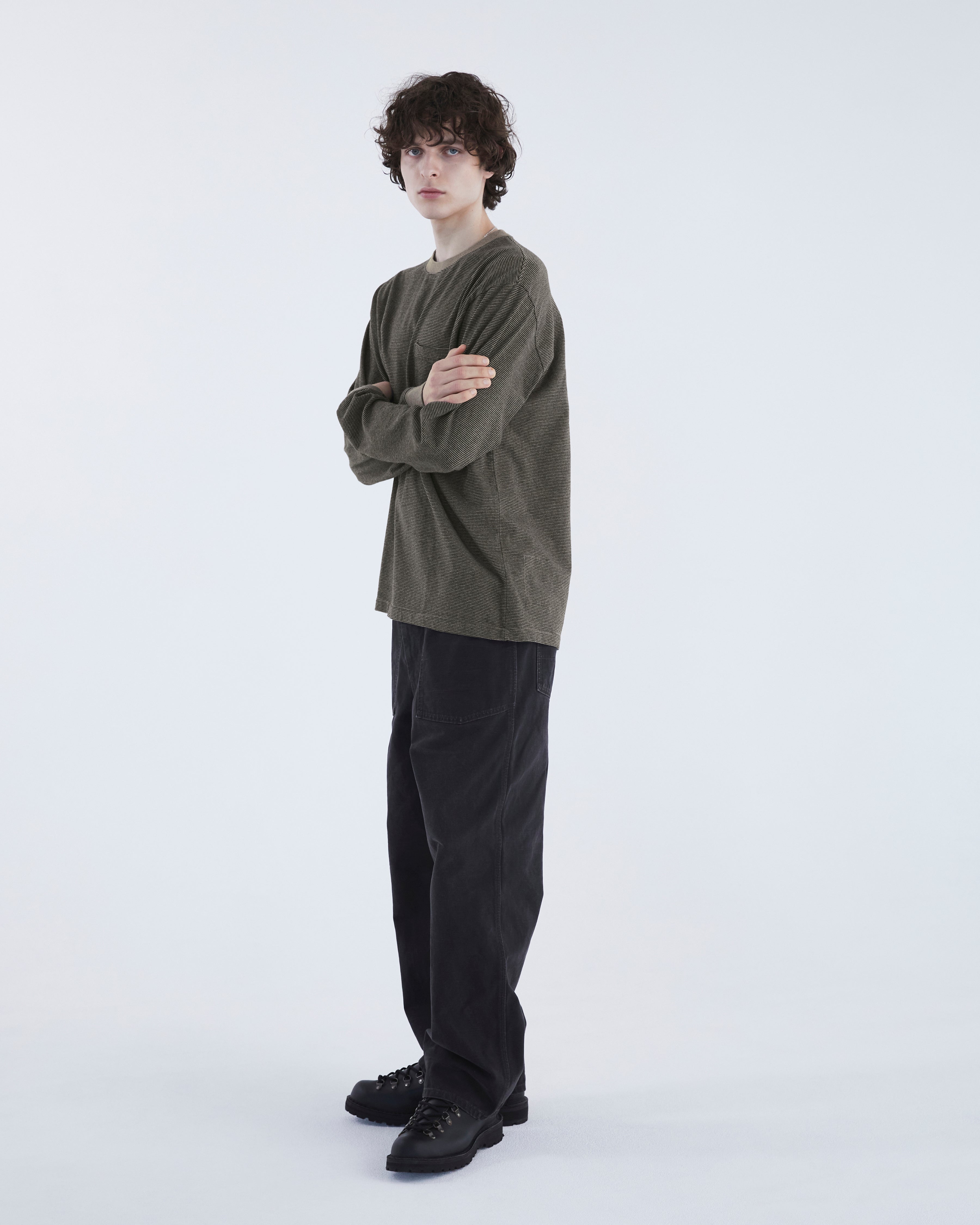 Khakis - Heather L/S Tee (Brown) product image 5 | TRAB K-Fashion Australia
