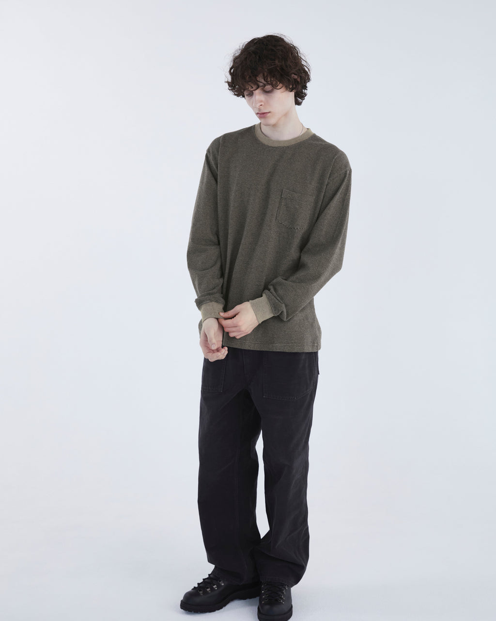 Khakis - Heather L/S Tee (Brown) product image 6 | TRAB K-Fashion Australia