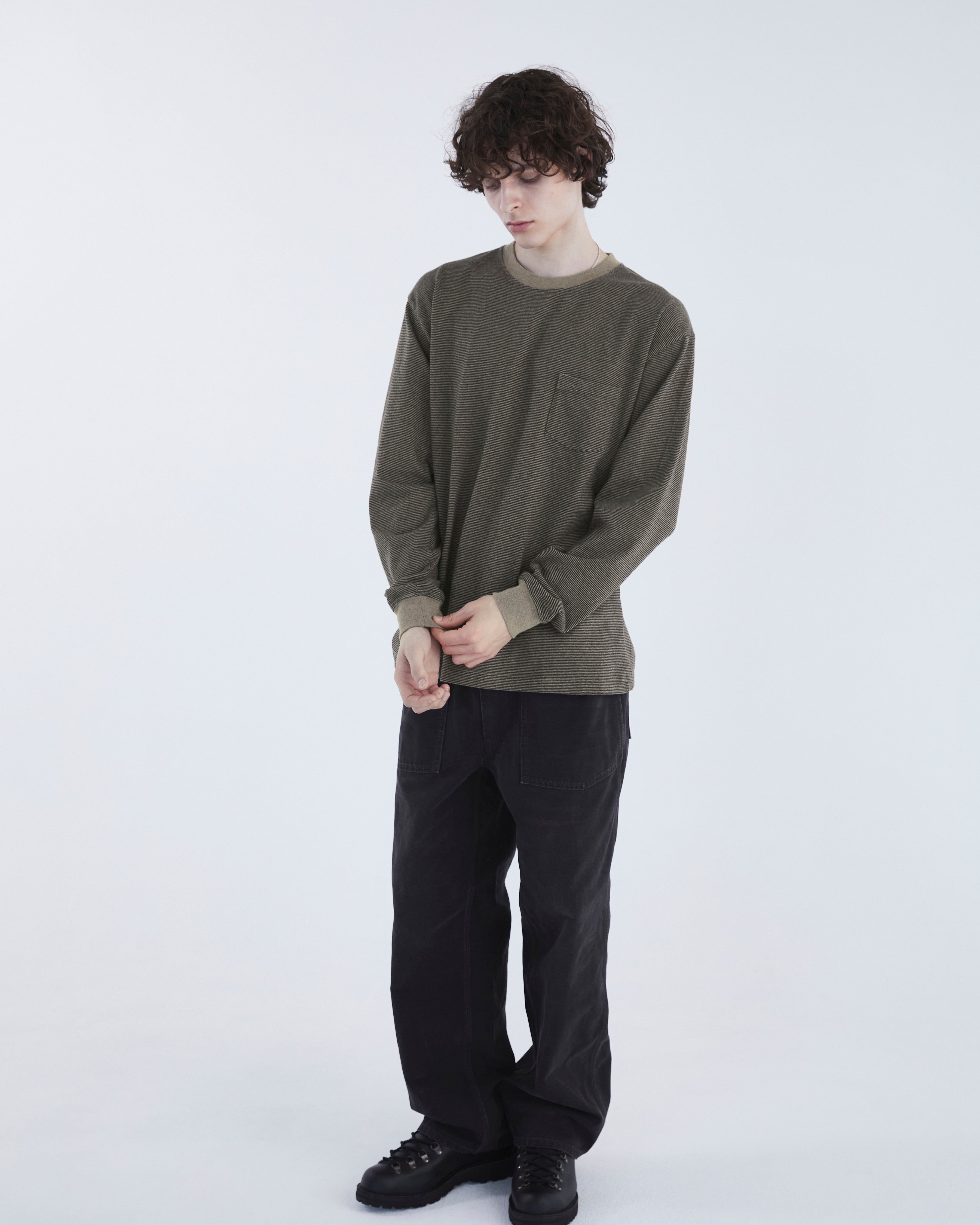 Khakis - Heather L/S Tee (Brown) product image 6 | TRAB K-Fashion Australia