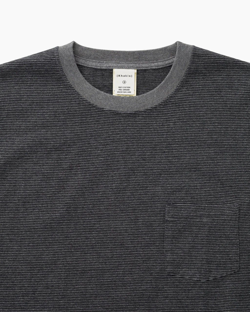 Khakis - Heather L/S Tee (Charcoal) product image 2 | TRAB K-Fashion Australia