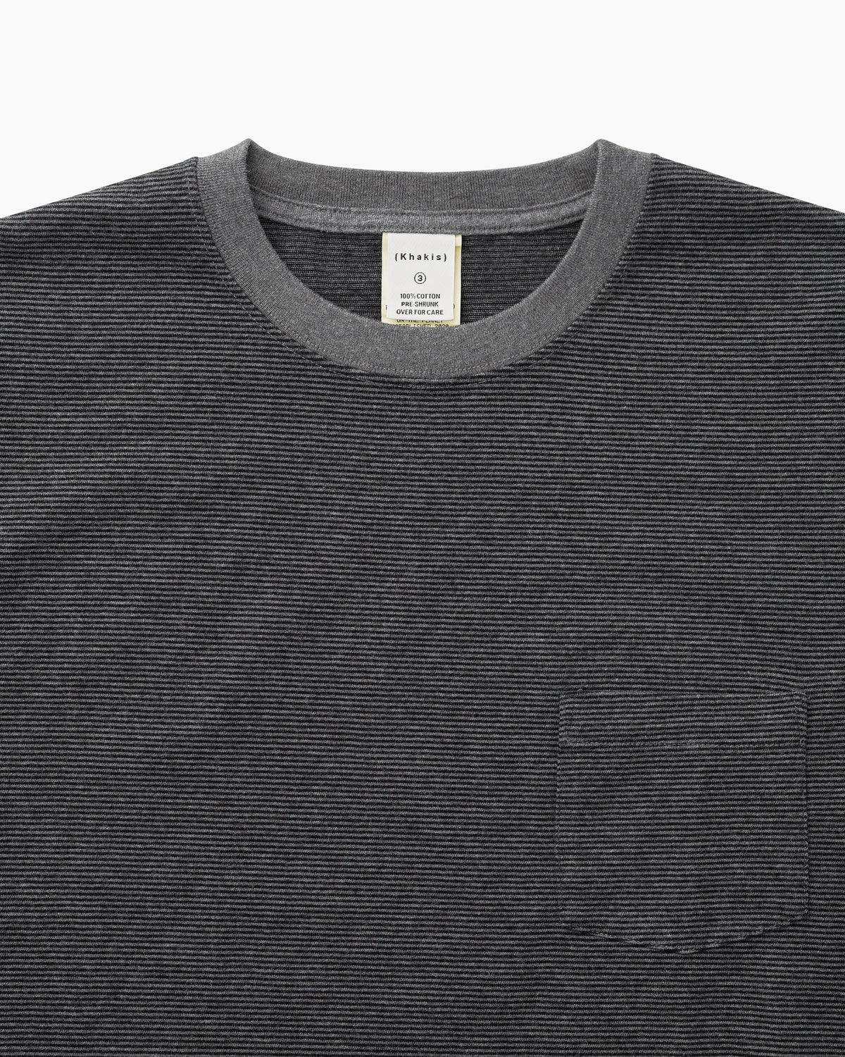 Khakis - Heather L/S Tee (Charcoal) product image 2 | TRAB K-Fashion Australia