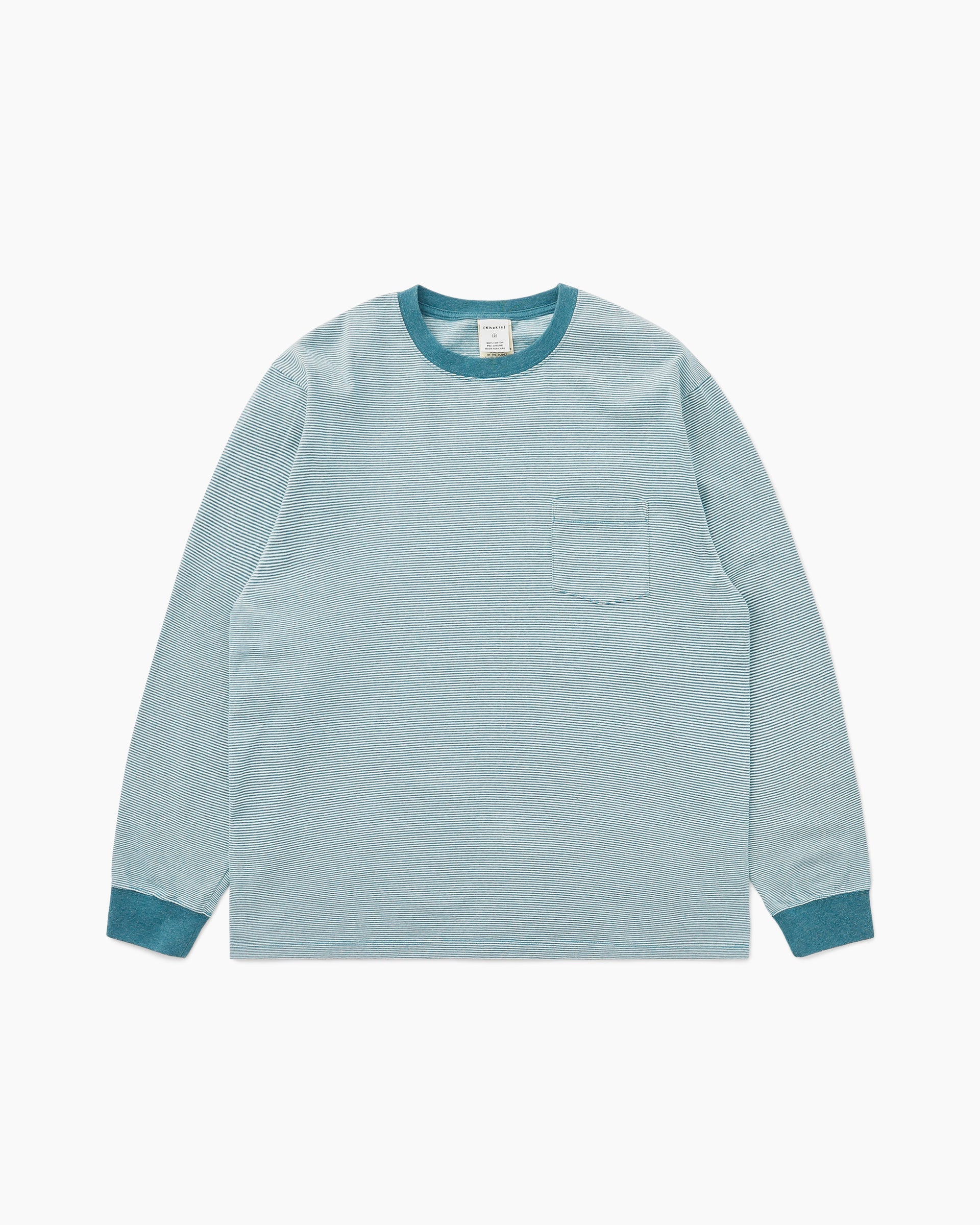 Khakis - Heather L/S Tee (Teal) product image 1 | TRAB K-Fashion Australia
