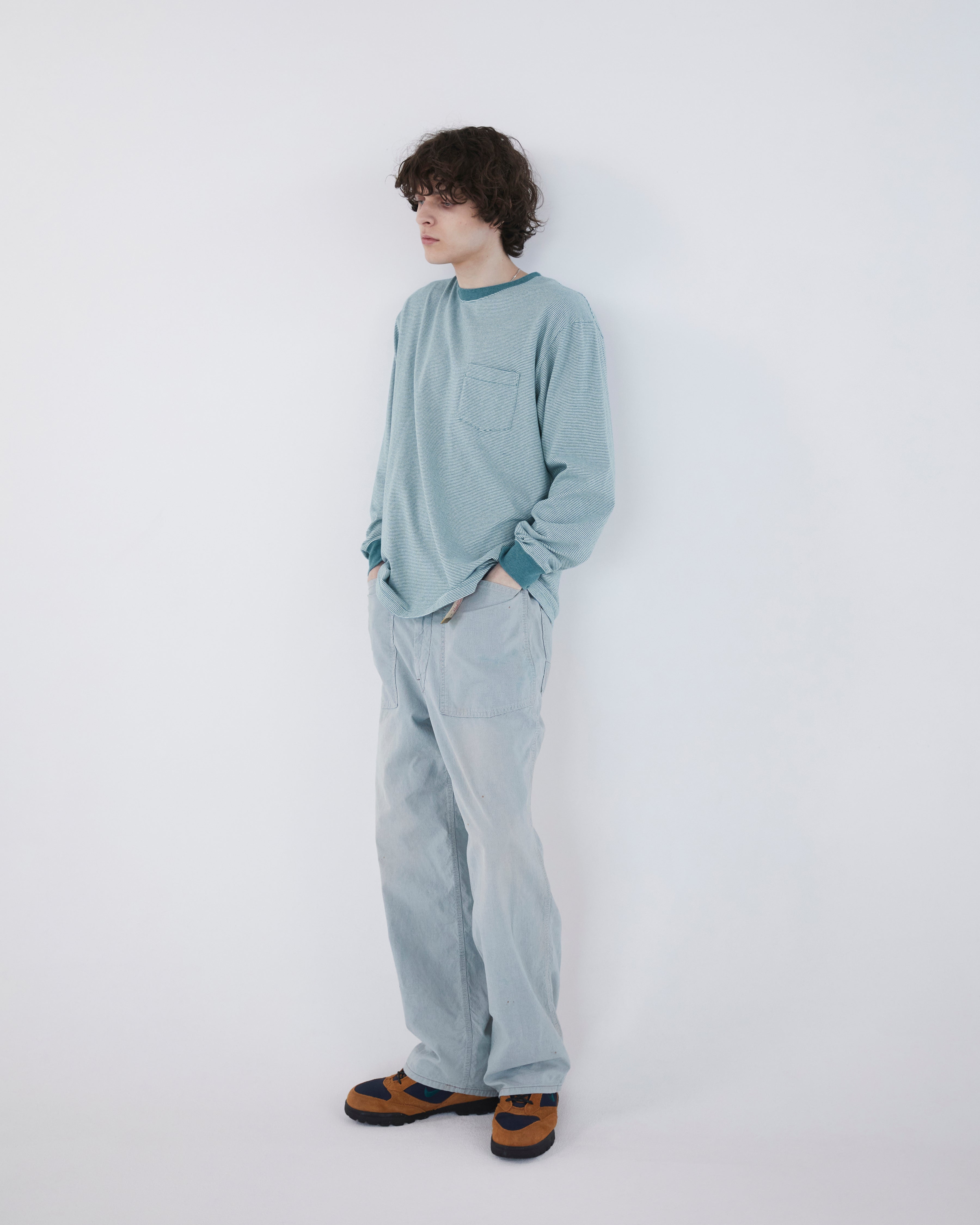 Khakis - Heather L/S Tee (Teal) product image 6 | TRAB K-Fashion Australia