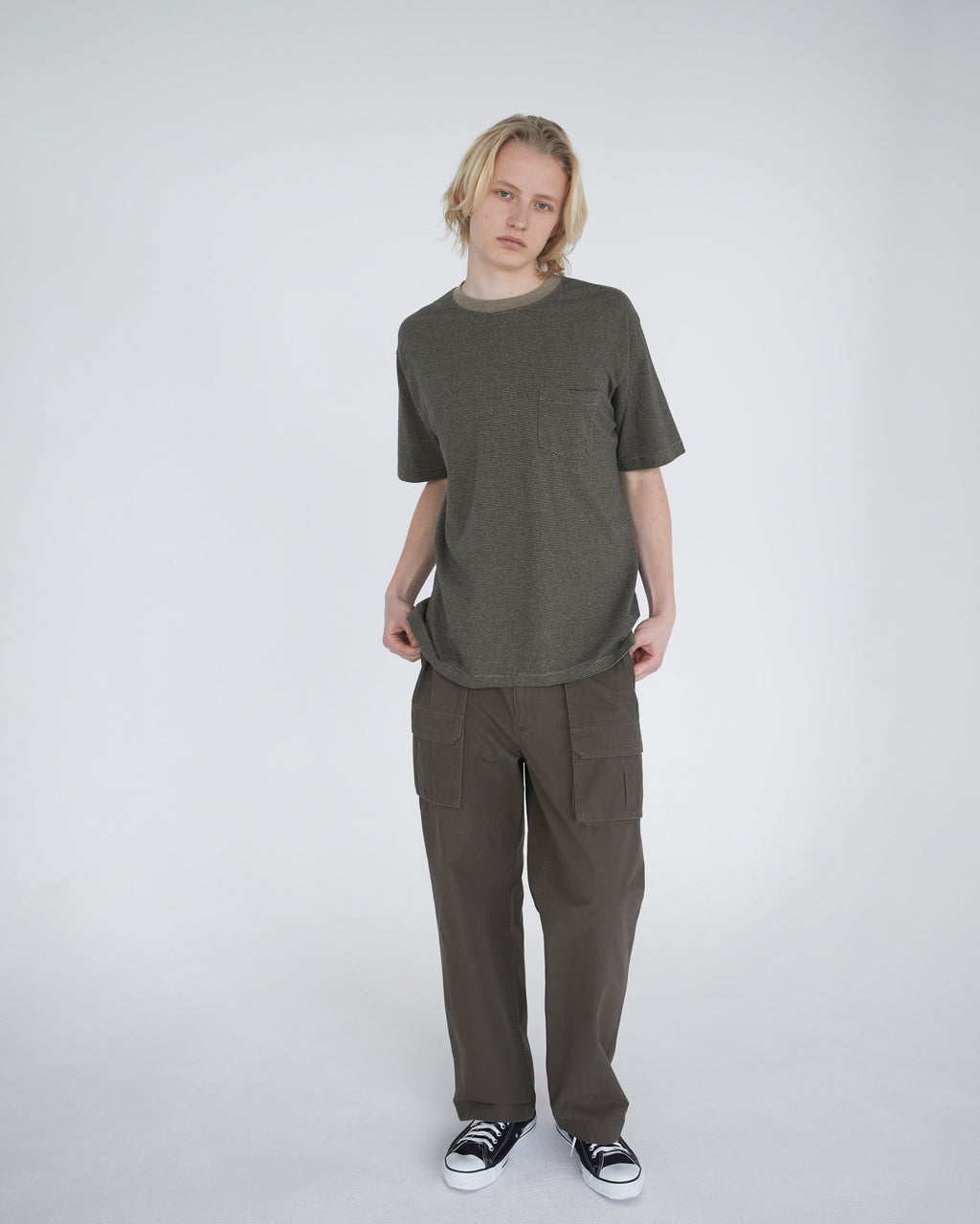 Khakis - Heather S/S Tee (Brown) product image 5 | TRAB K-Fashion Australia