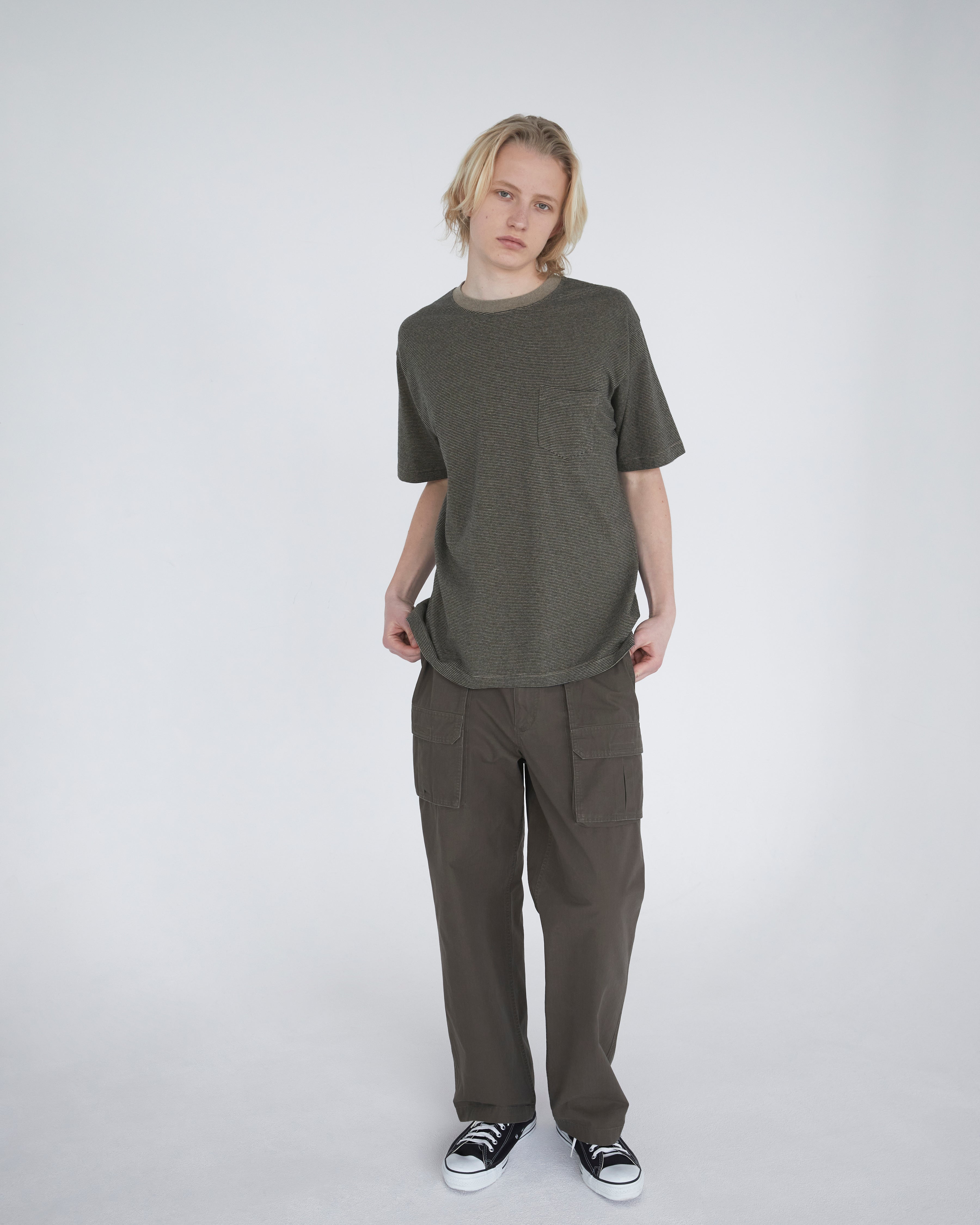Khakis - Heather S/S Tee (Brown) product image 5 | TRAB K-Fashion Australia