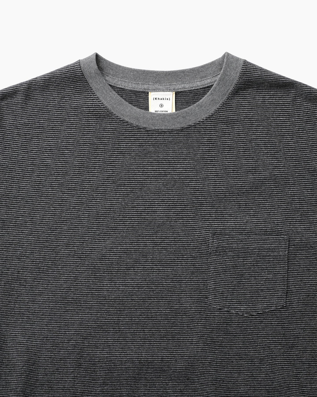 Khakis - Heather S/S Tee (Charcoal) product image 2 | TRAB K-Fashion Australia