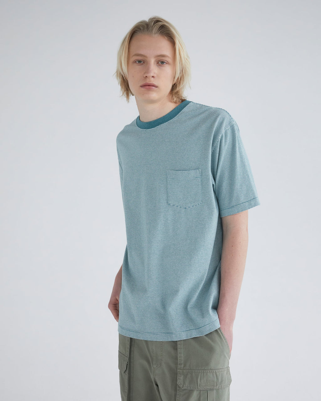 Khakis - Heather S/S Tee (Teal) product image 4 | TRAB K-Fashion Australia